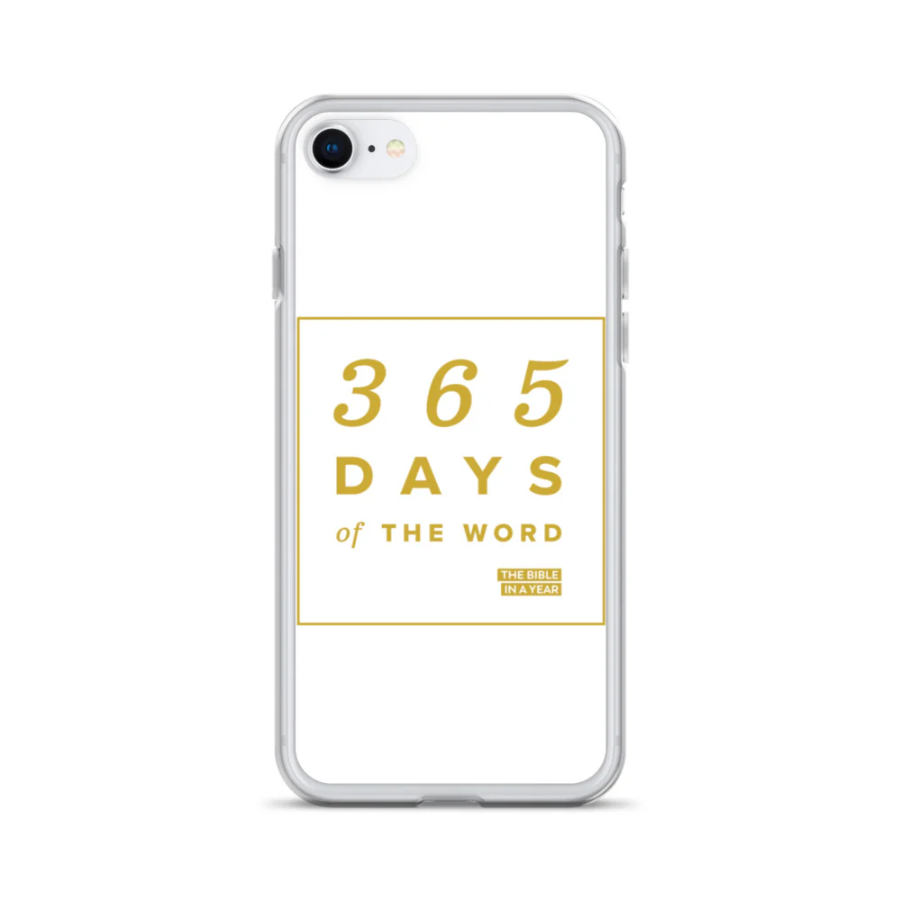 365 Days of the Word Bible in a Year Samsung Phone Case - Navy