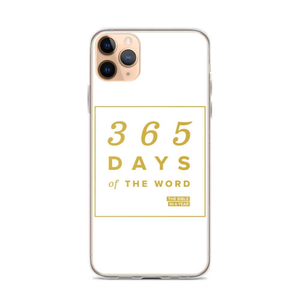 365 Days of the Word Bible in a Year Samsung Phone Case - Navy - Image 6