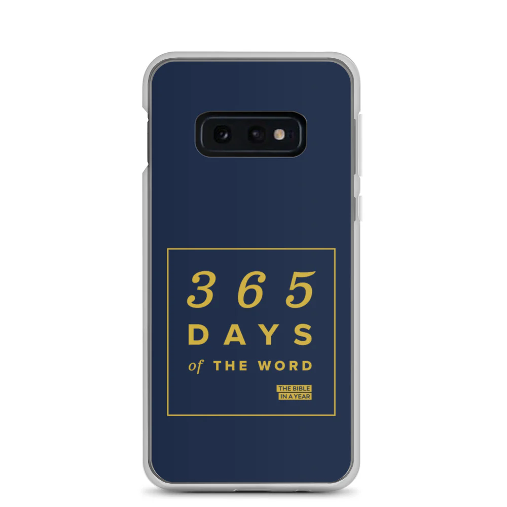 365 Days of the Word Bible in a Year Samsung Phone Case - Navy - Image 5