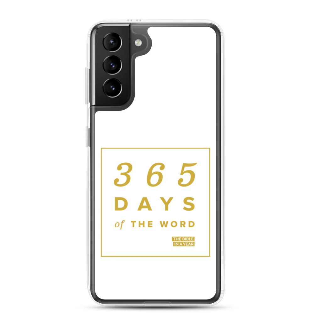 365 Days of the Word Bible in a Year Samsung Phone Case - Navy - Image 15