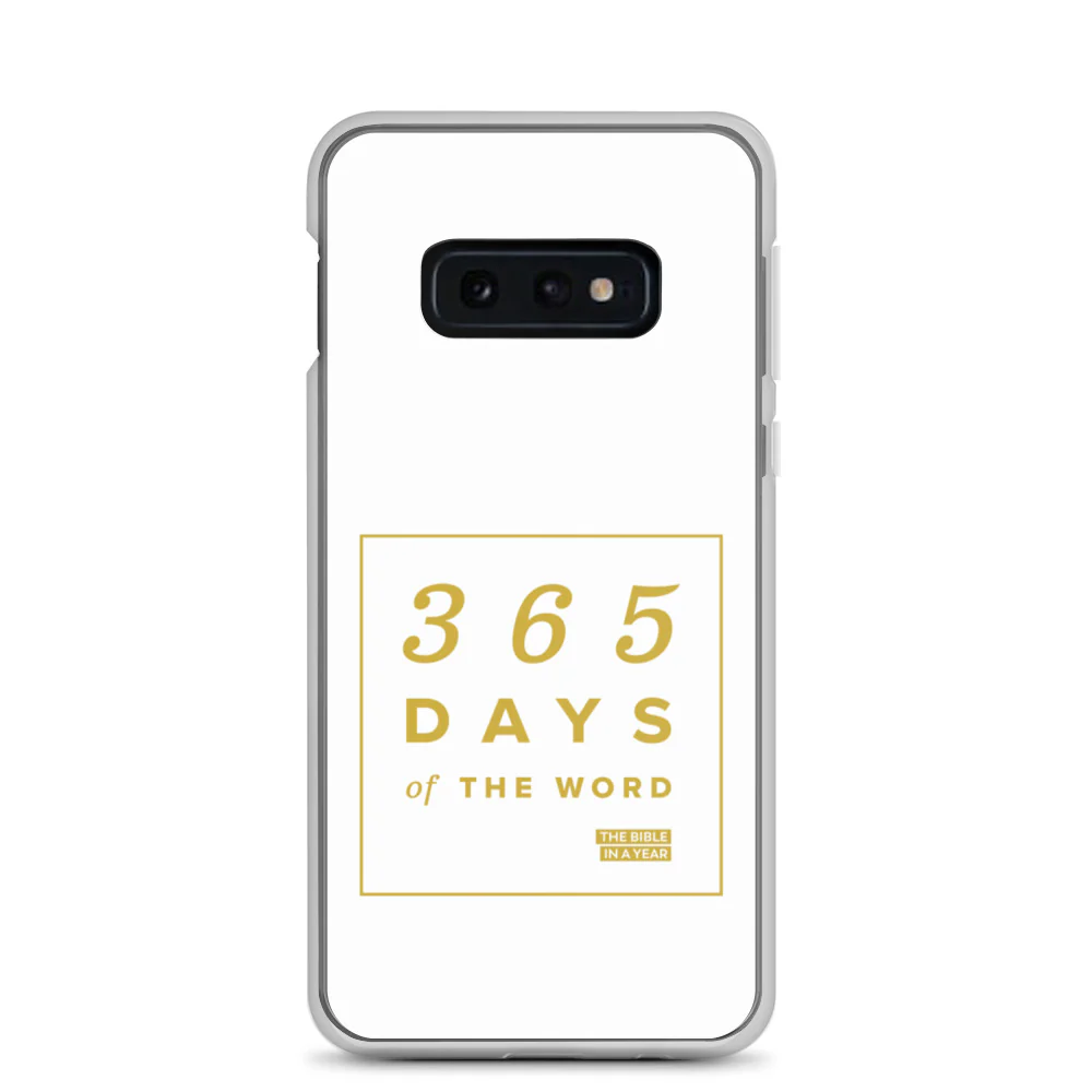 365 Days of the Word Bible in a Year Samsung Phone Case - Navy - Image 5