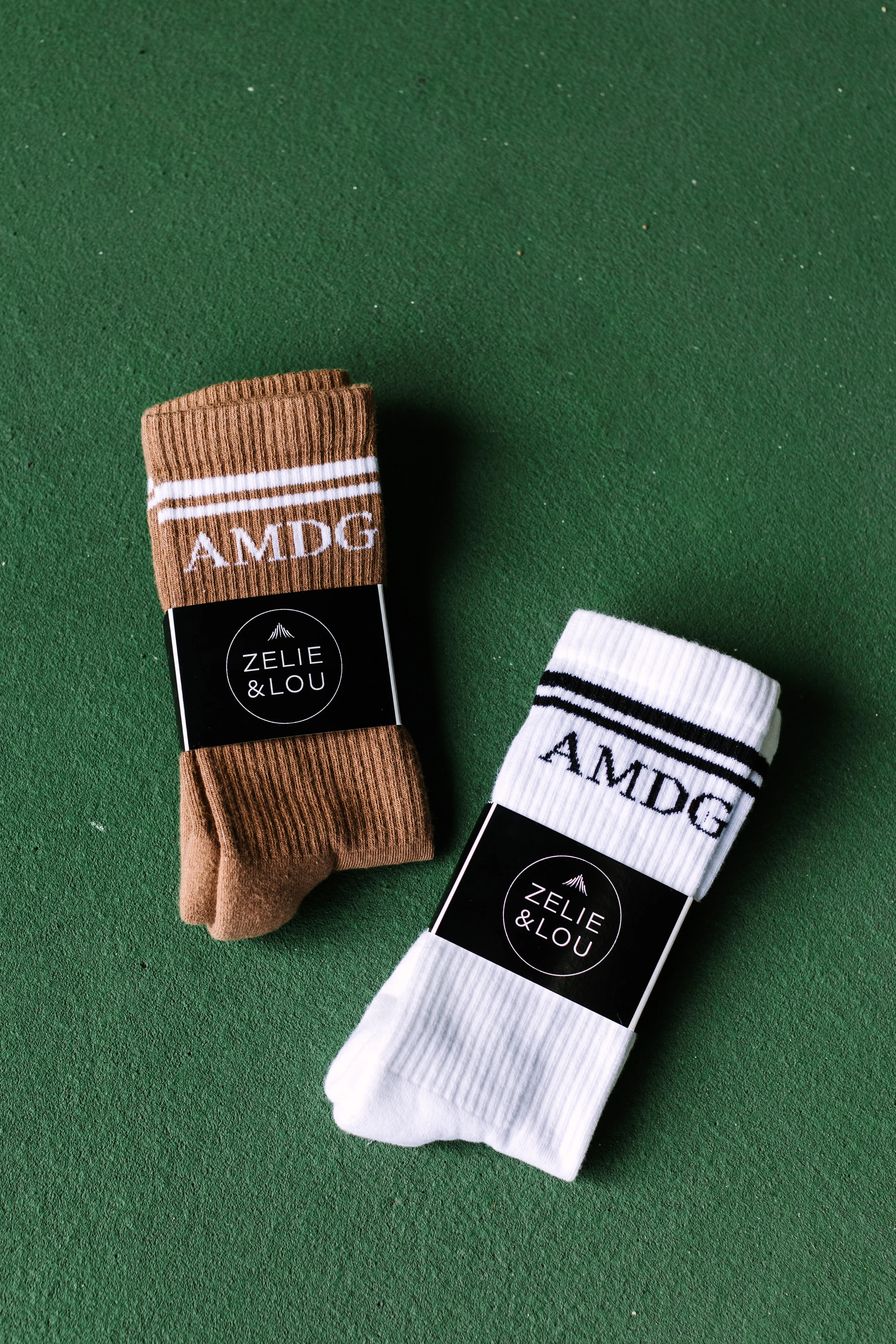 "AMDG" / Crew Socks - Image 2