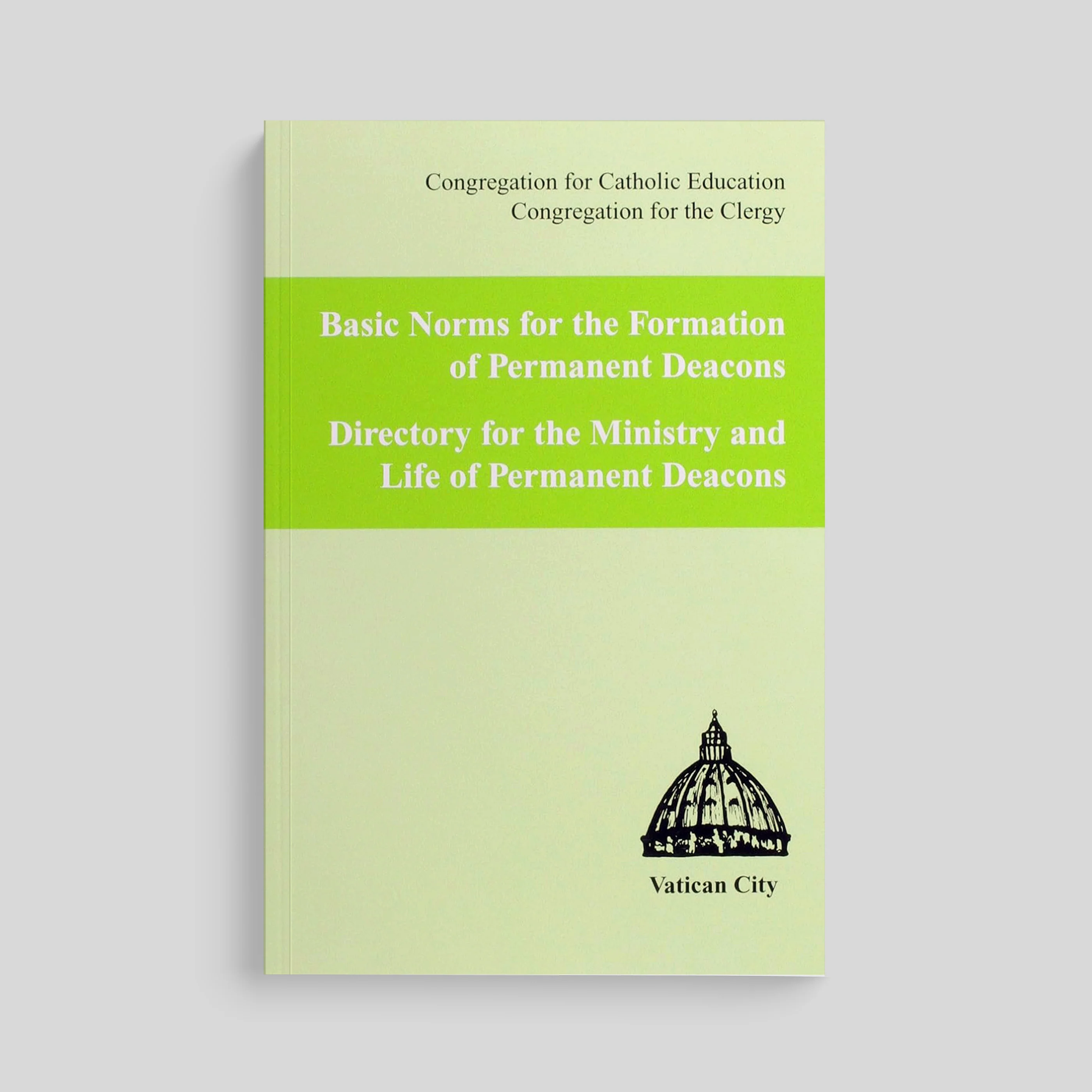 Basic Norms for the Formation of Permanent Deacons