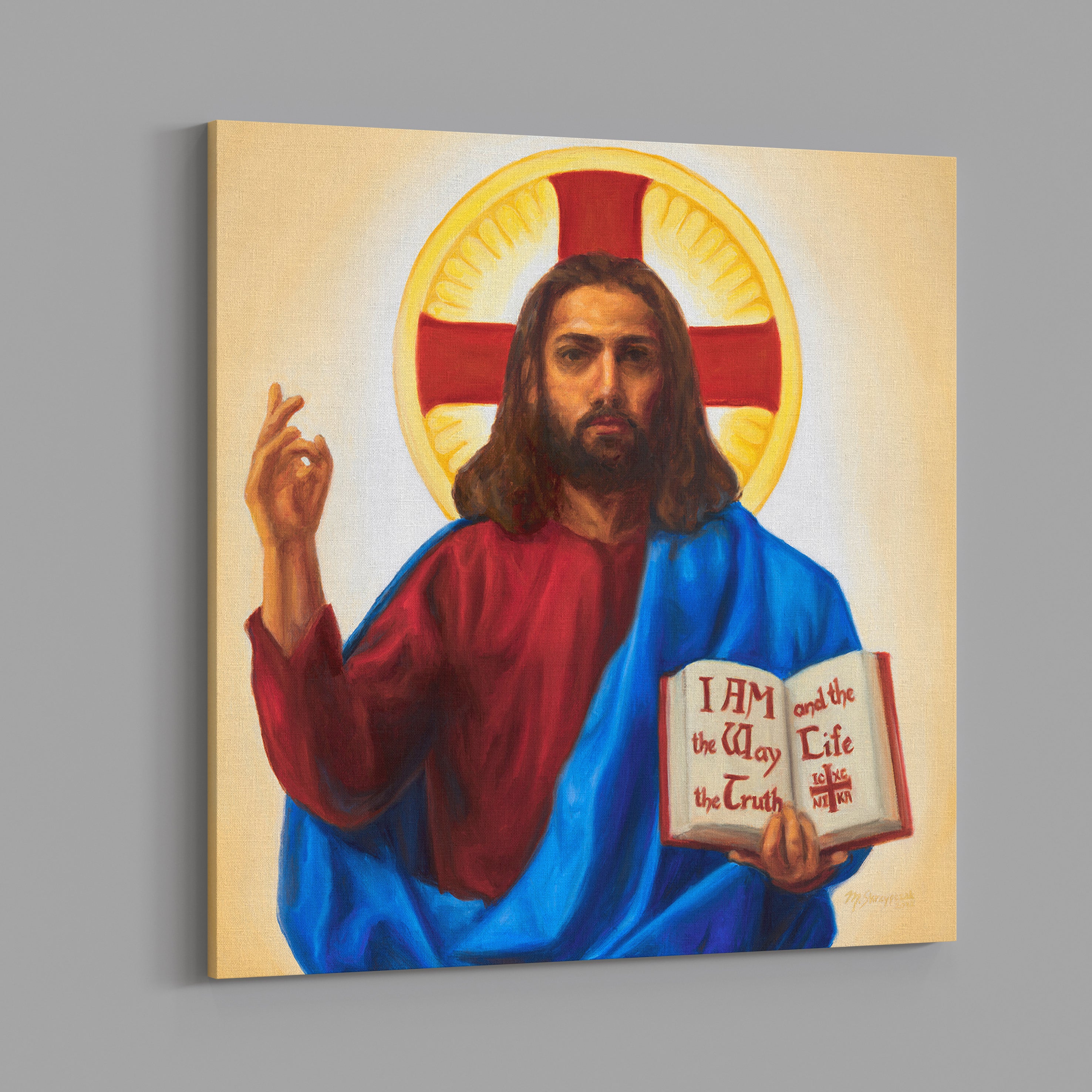 Canvas Print - Pantocrator The Almighty (12x12)