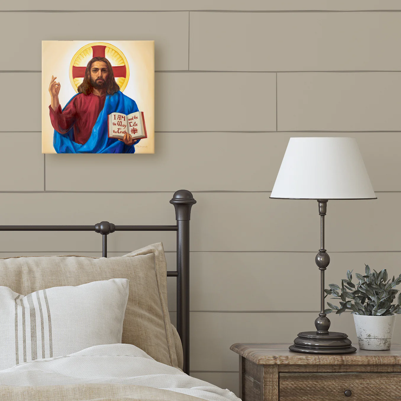 Canvas Print - Pantocrator The Almighty (12x12) - Image 2