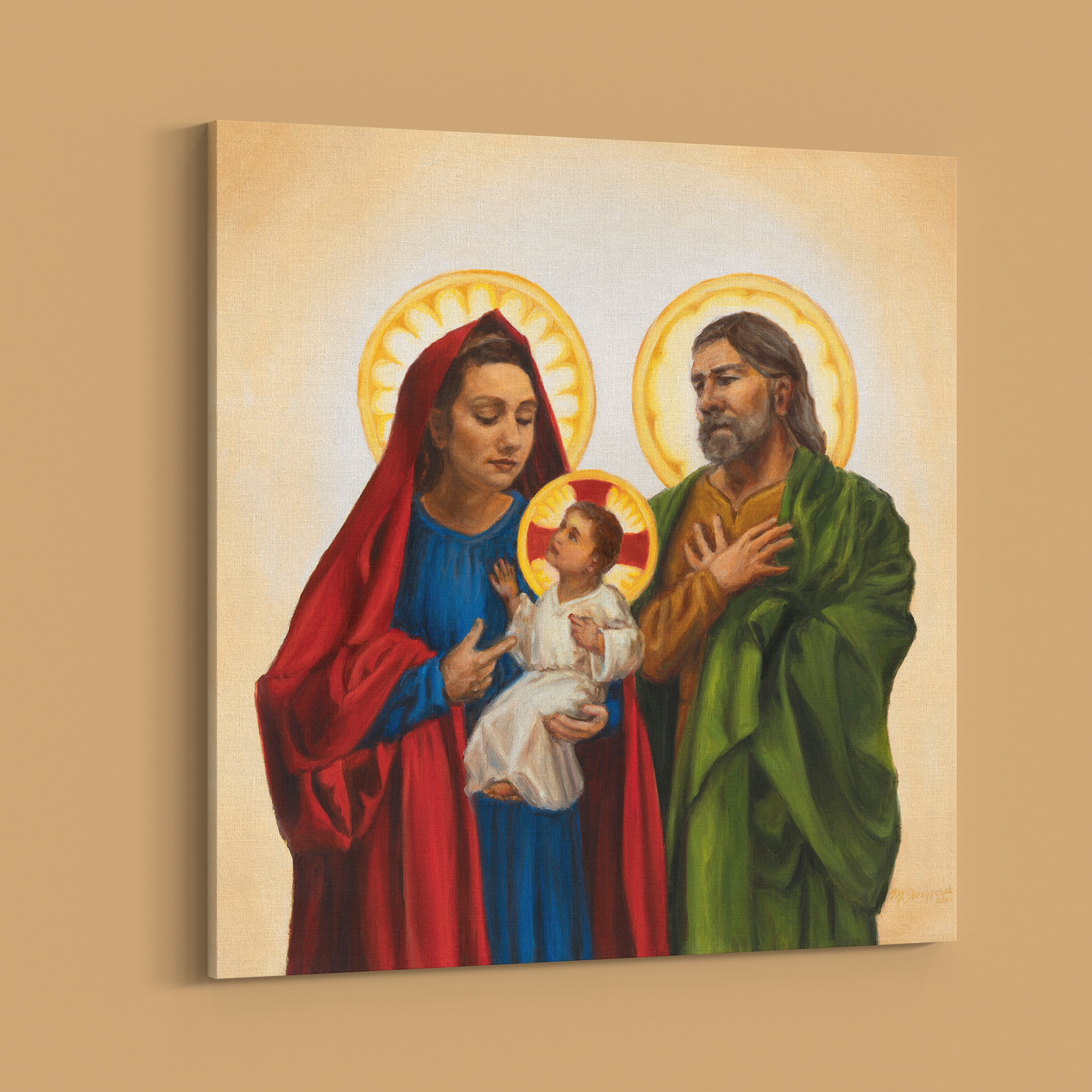 Canvas Print - The Holy Family (12x12)