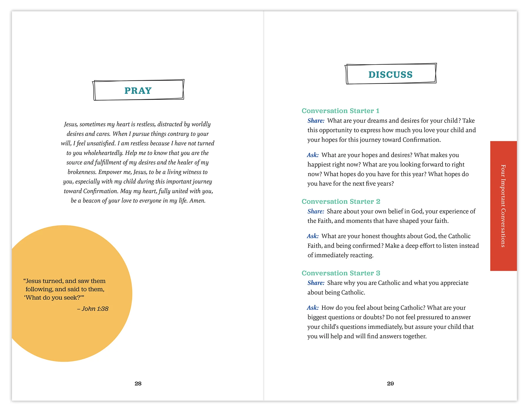 Chosen: Your Journey to Confirmation, Parent's Guide - Image 4
