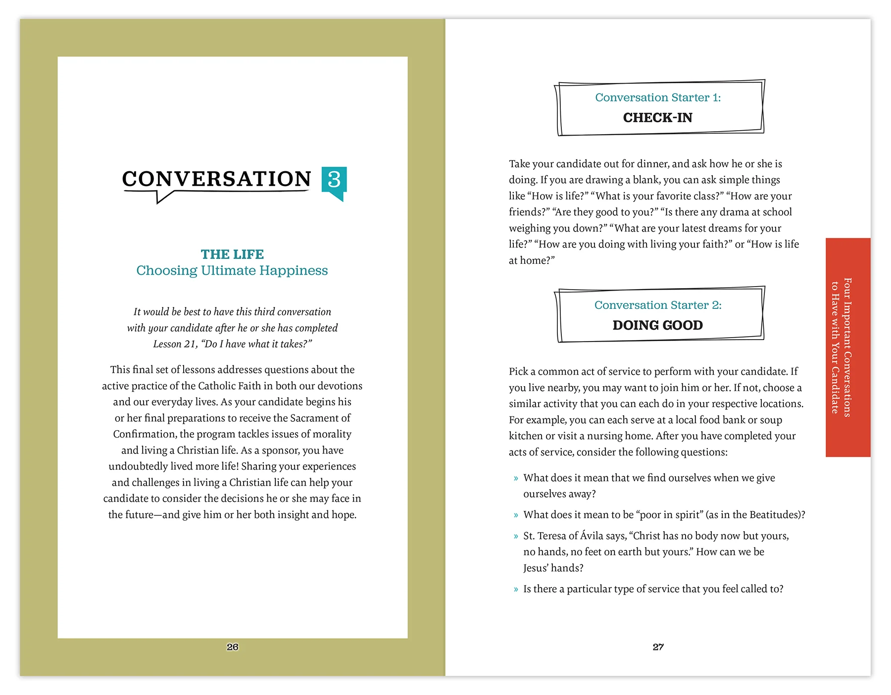 Chosen: Your Journey to Confirmation, Sponsor's Guide - Image 3