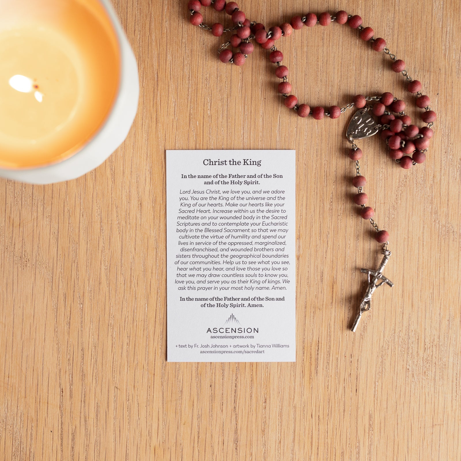Christ the King Sacred Art Prayer Cards - Image 10