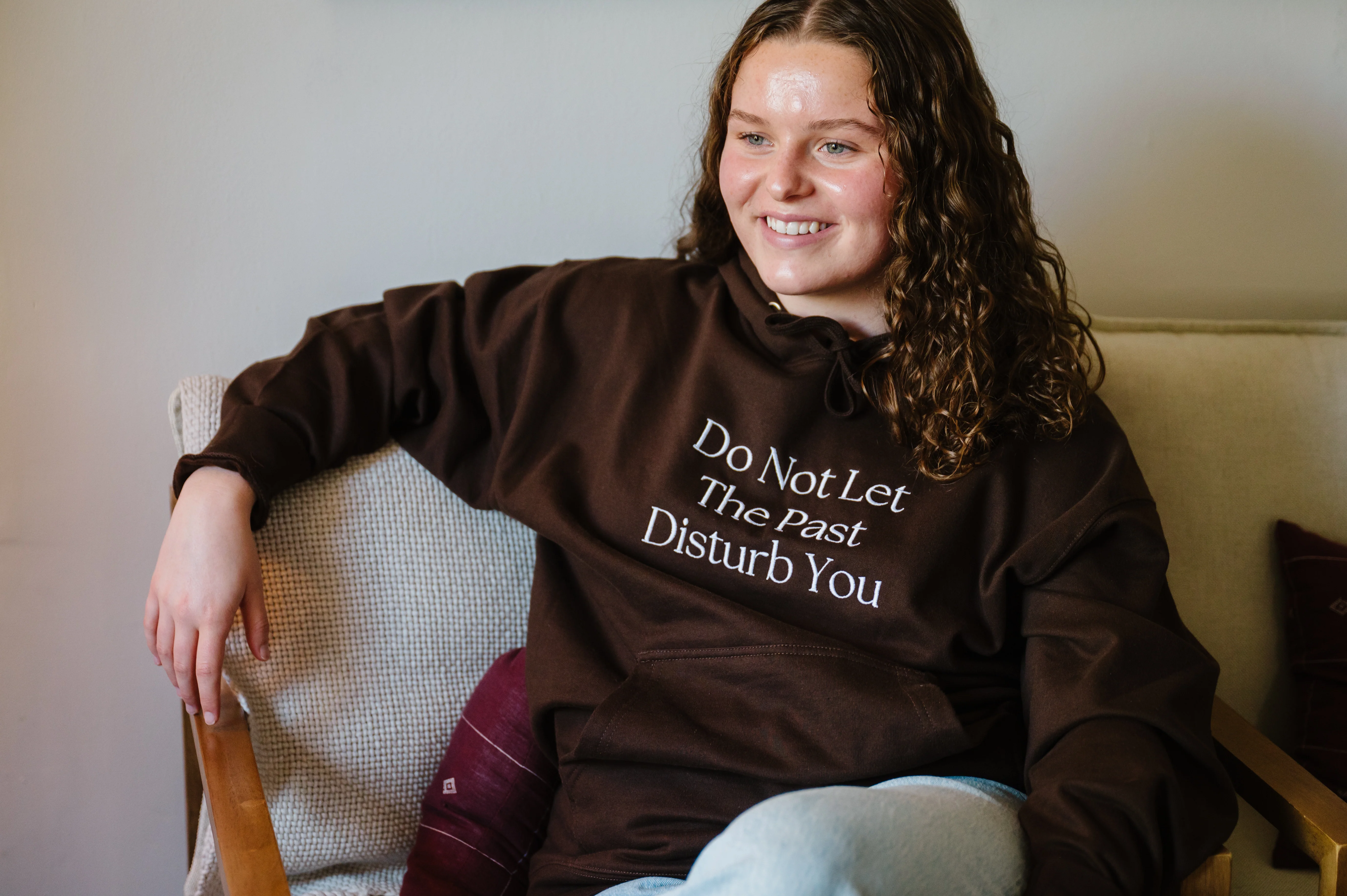"Do Not Let the Past Disturb You" / St. Teresa of Calcutta Hoodie - Image 10