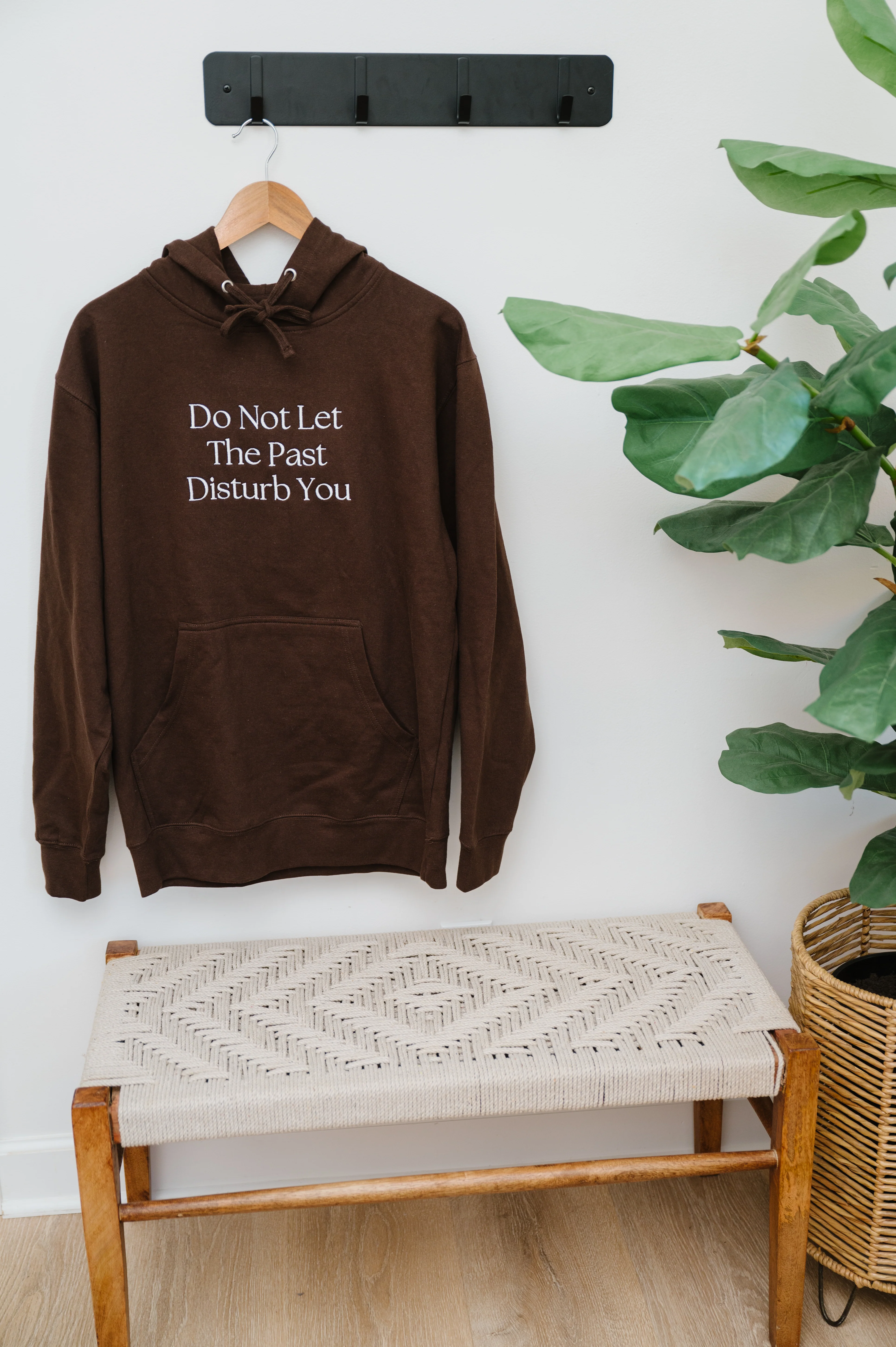 "Do Not Let the Past Disturb You" / St. Teresa of Calcutta Hoodie - Image 5
