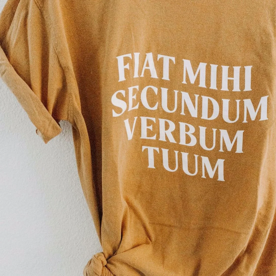"Fiat" / Mary T-Shirt - Image 3