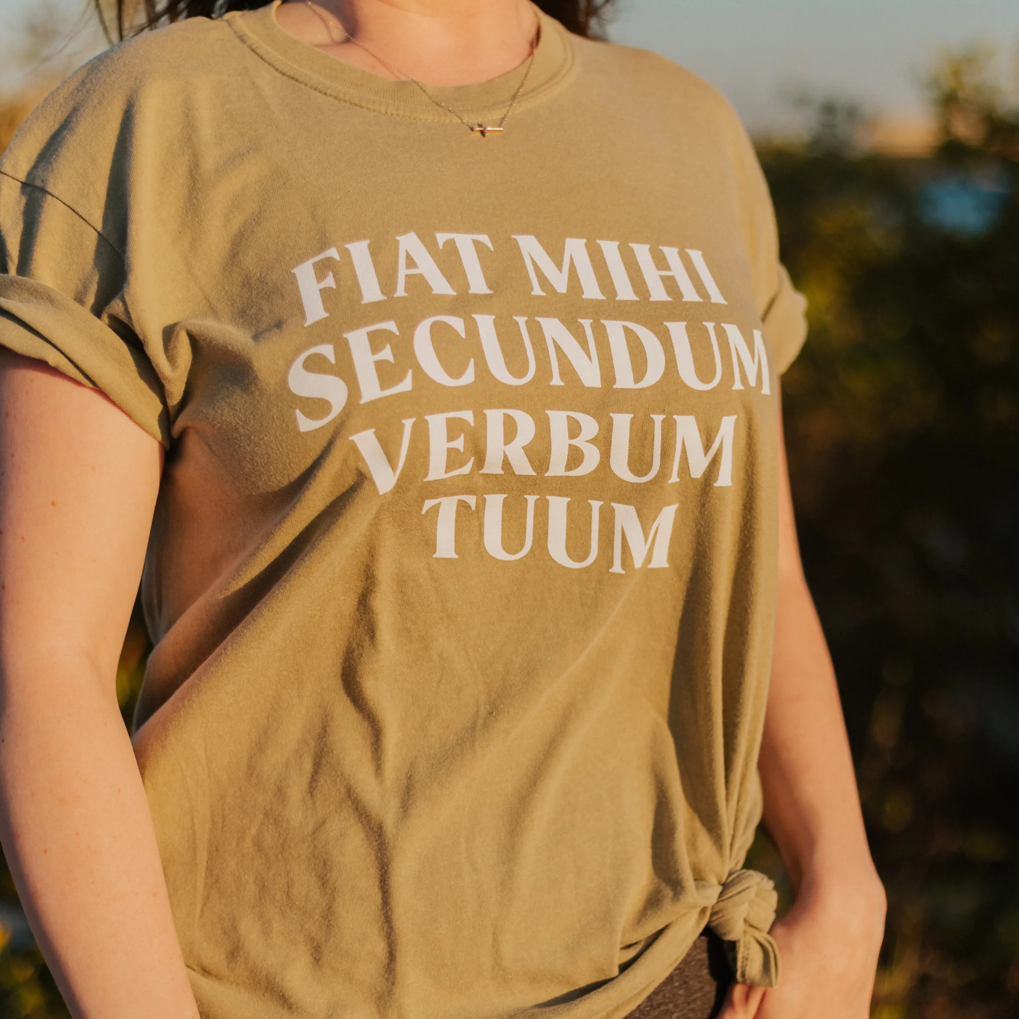 "Fiat" / Mary T-Shirt - Image 4