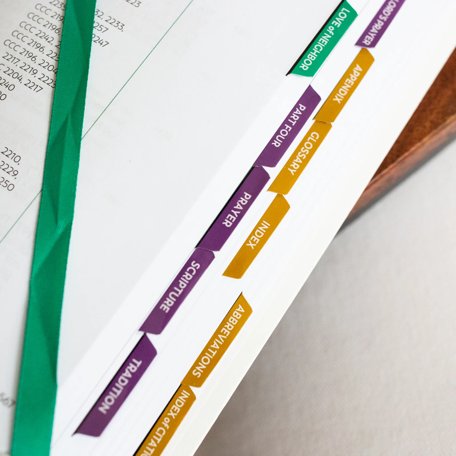 Foundations of Faith Catechism of the Catholic Church Indexing Tabs - Image 6