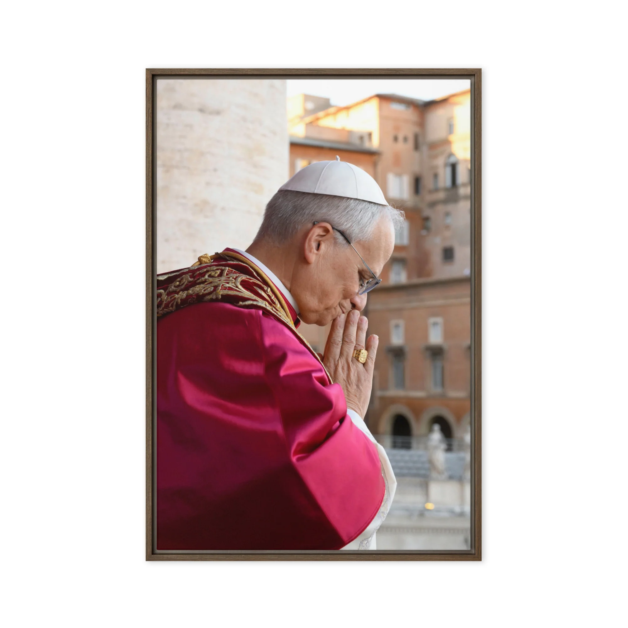 Pope Leo XIV Framed Canvas Prints - Image 3