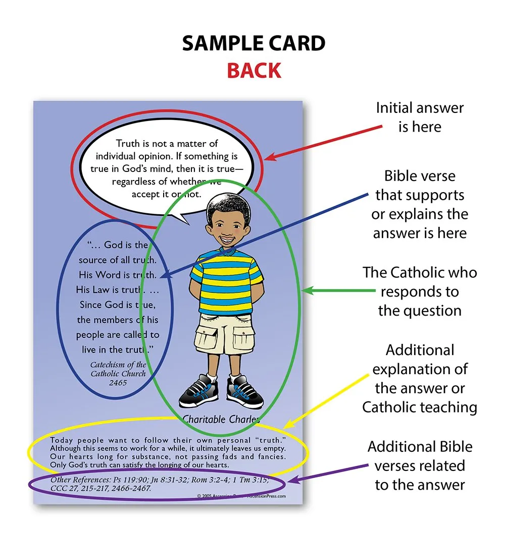 Friendly Defenders: Catholic Flash Cards - Image 20