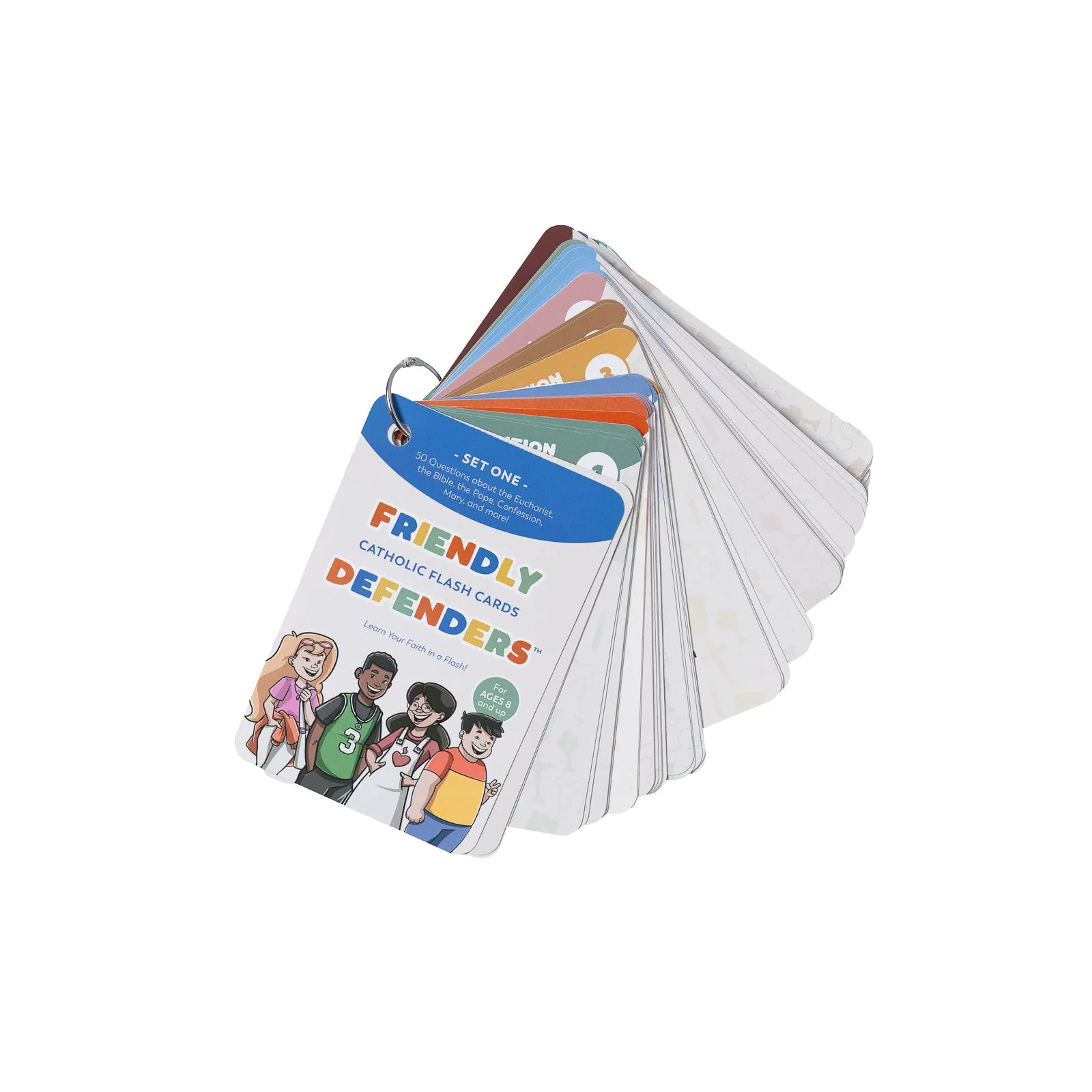 Friendly Defenders: Catholic Flash Cards - Image 5