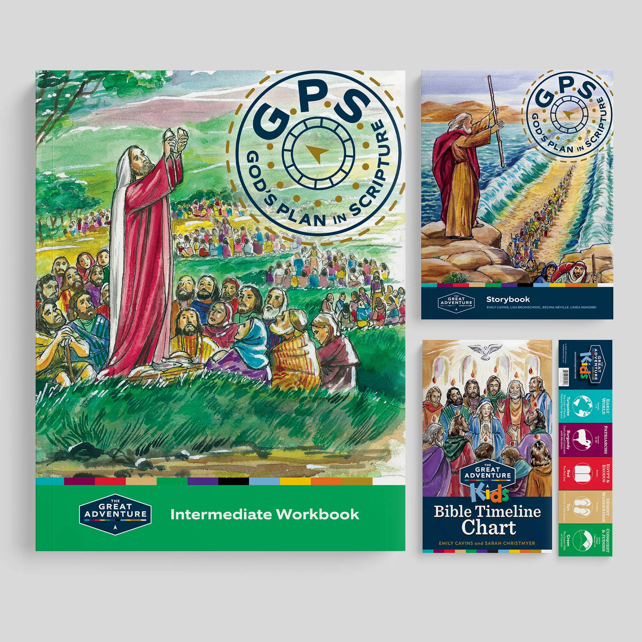 God's Plan in Scripture (GPS) Intermediate Student Pack bundle