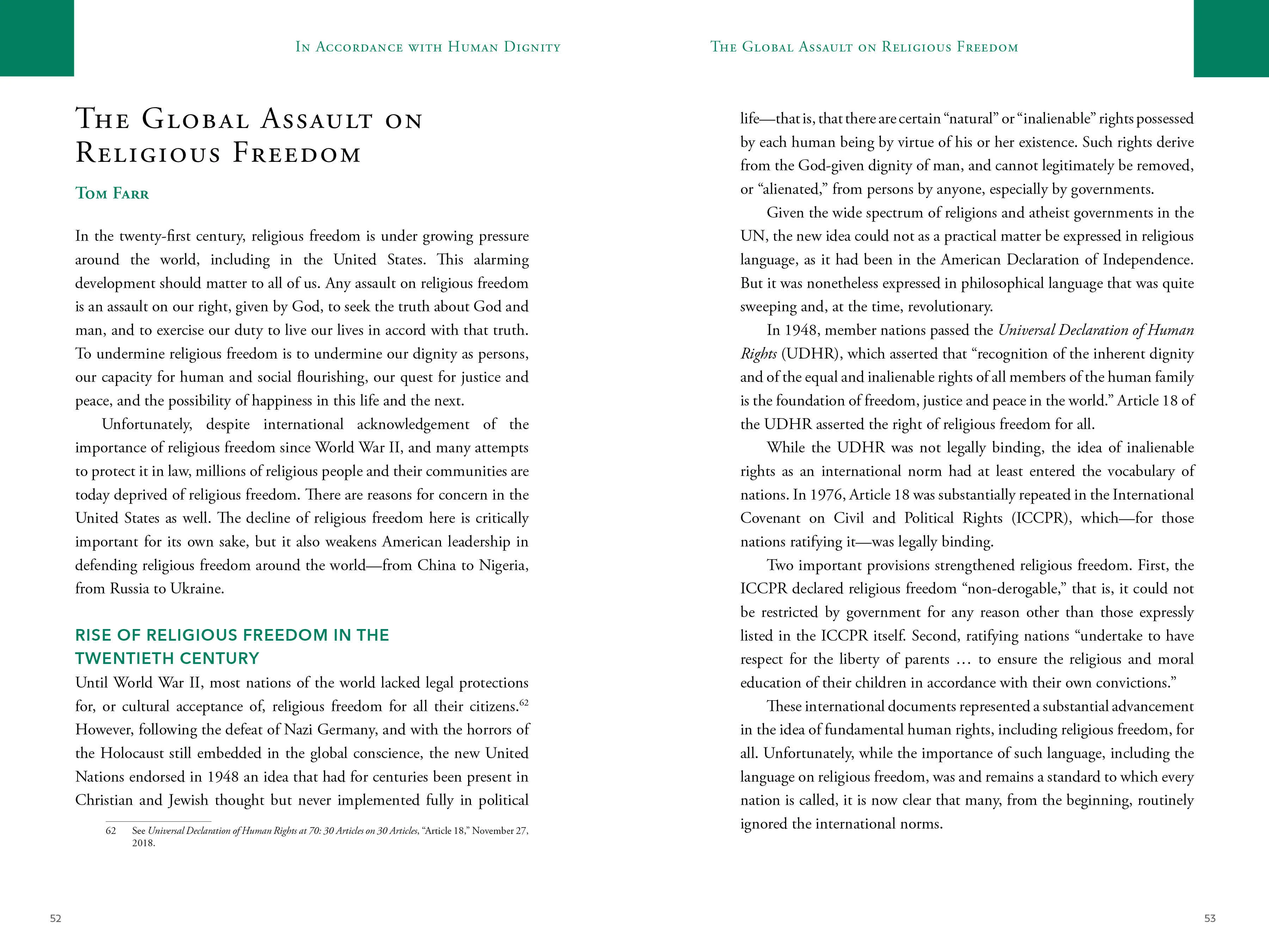 In Accordance with Human Dignity: Essays on Religious Liberty and Catholic Social Teaching - Image 4