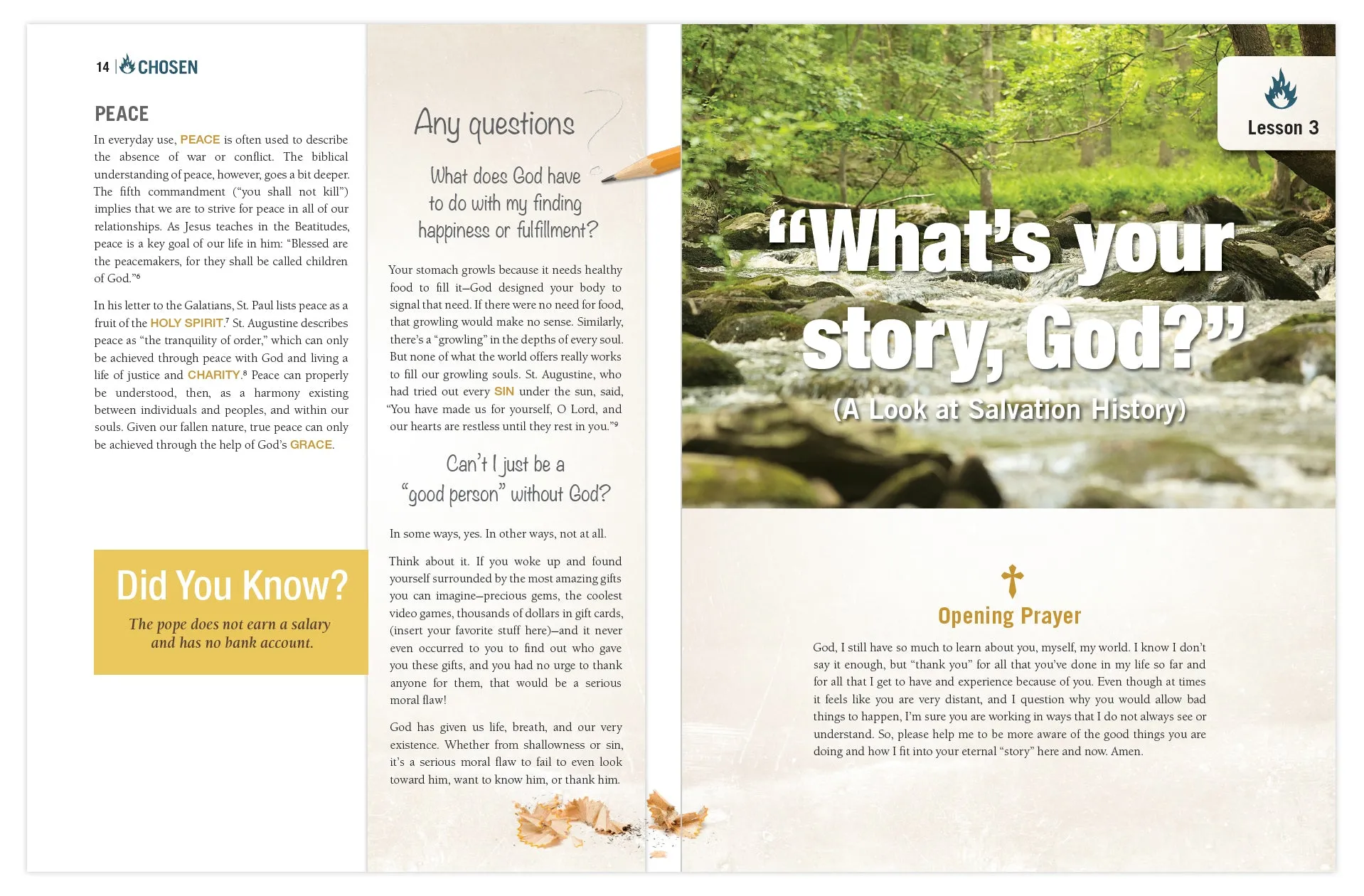 Chosen: This is Your Catholic Faith Starter Pack (Includes Online Course Access) - Image 3