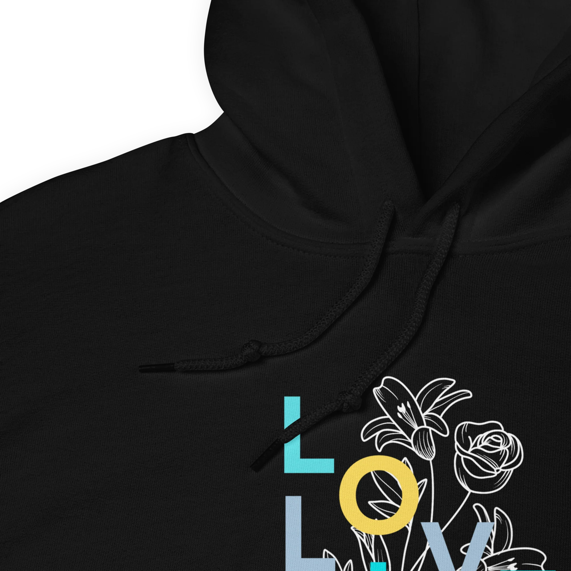 Love Life Unisex Hooded Sweatshirt - Image 4