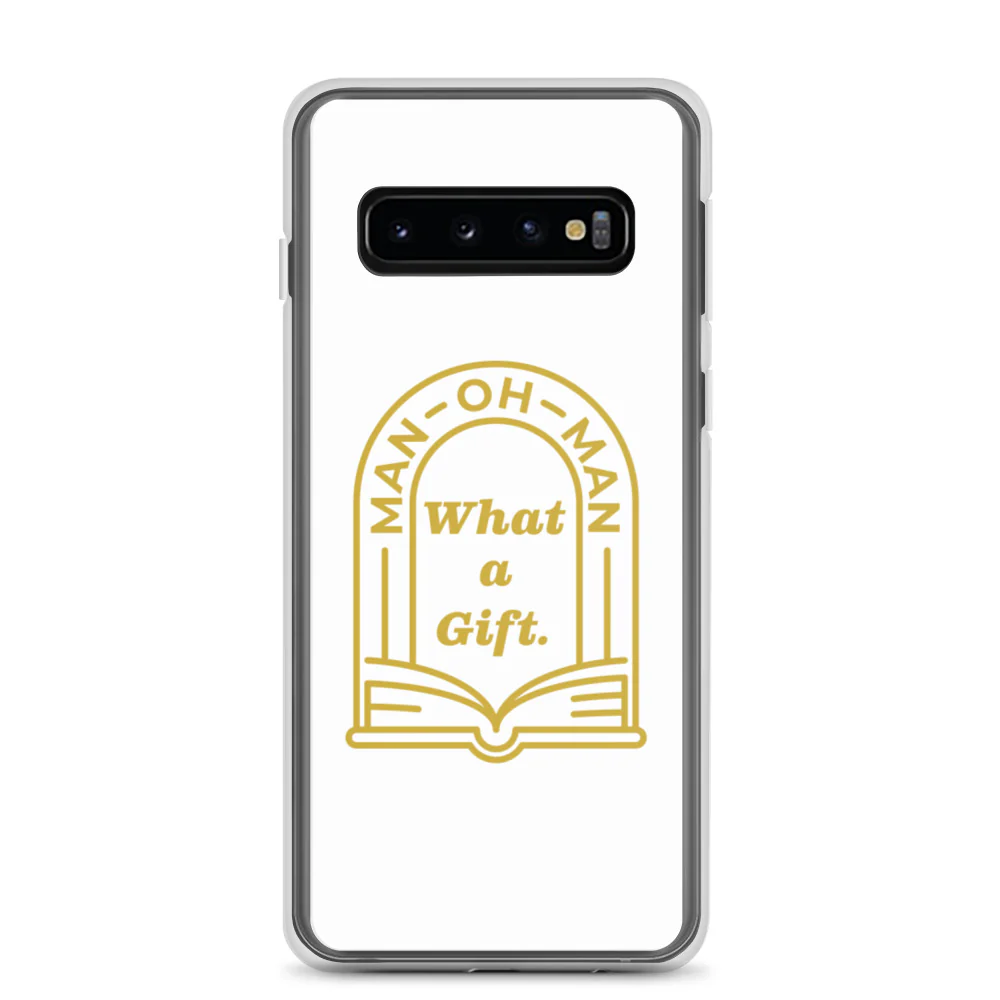 Man-oh-Man Bible in a Year Samsung Phone Case - Navy