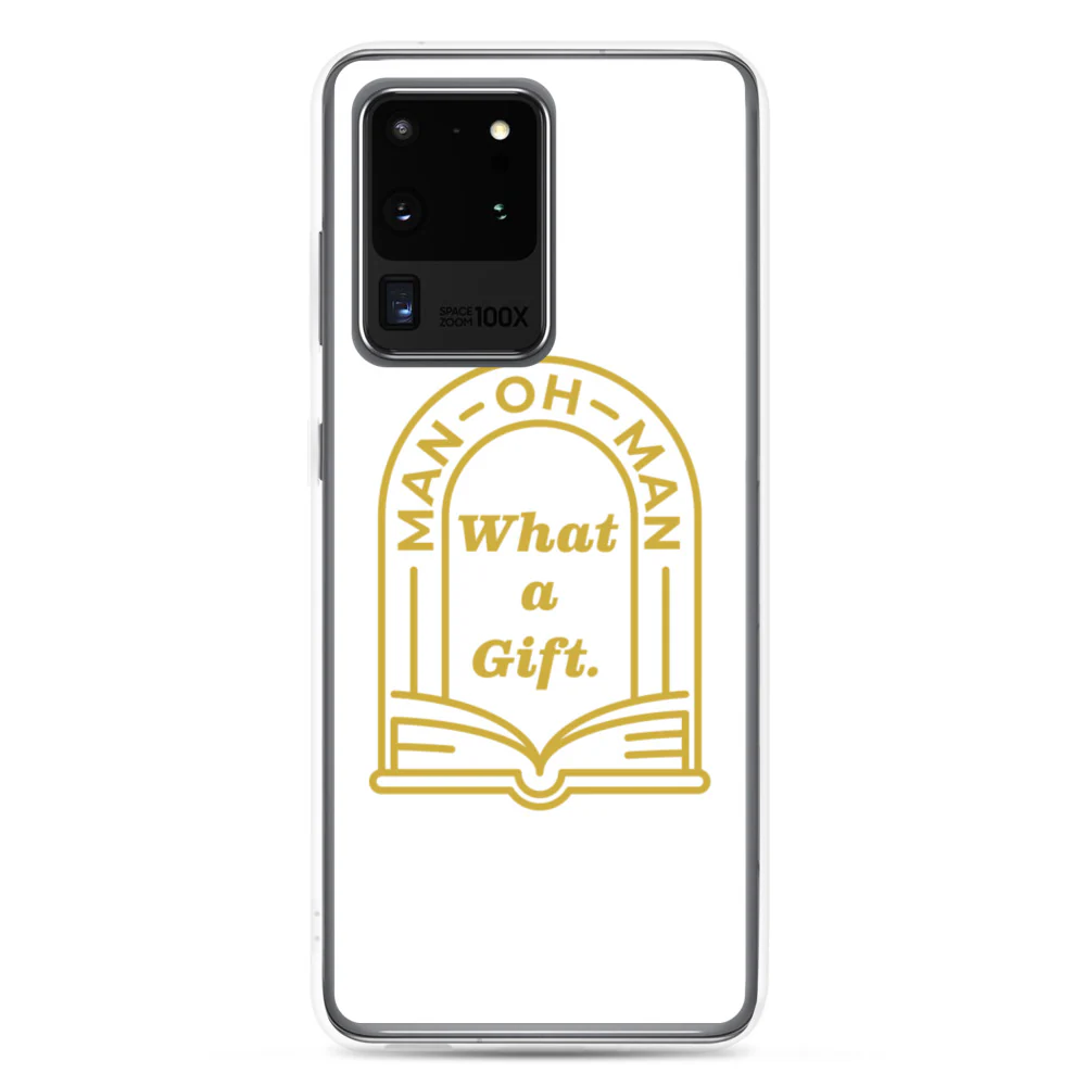 Man-oh-Man Bible in a Year Samsung Phone Case - Navy - Image 11