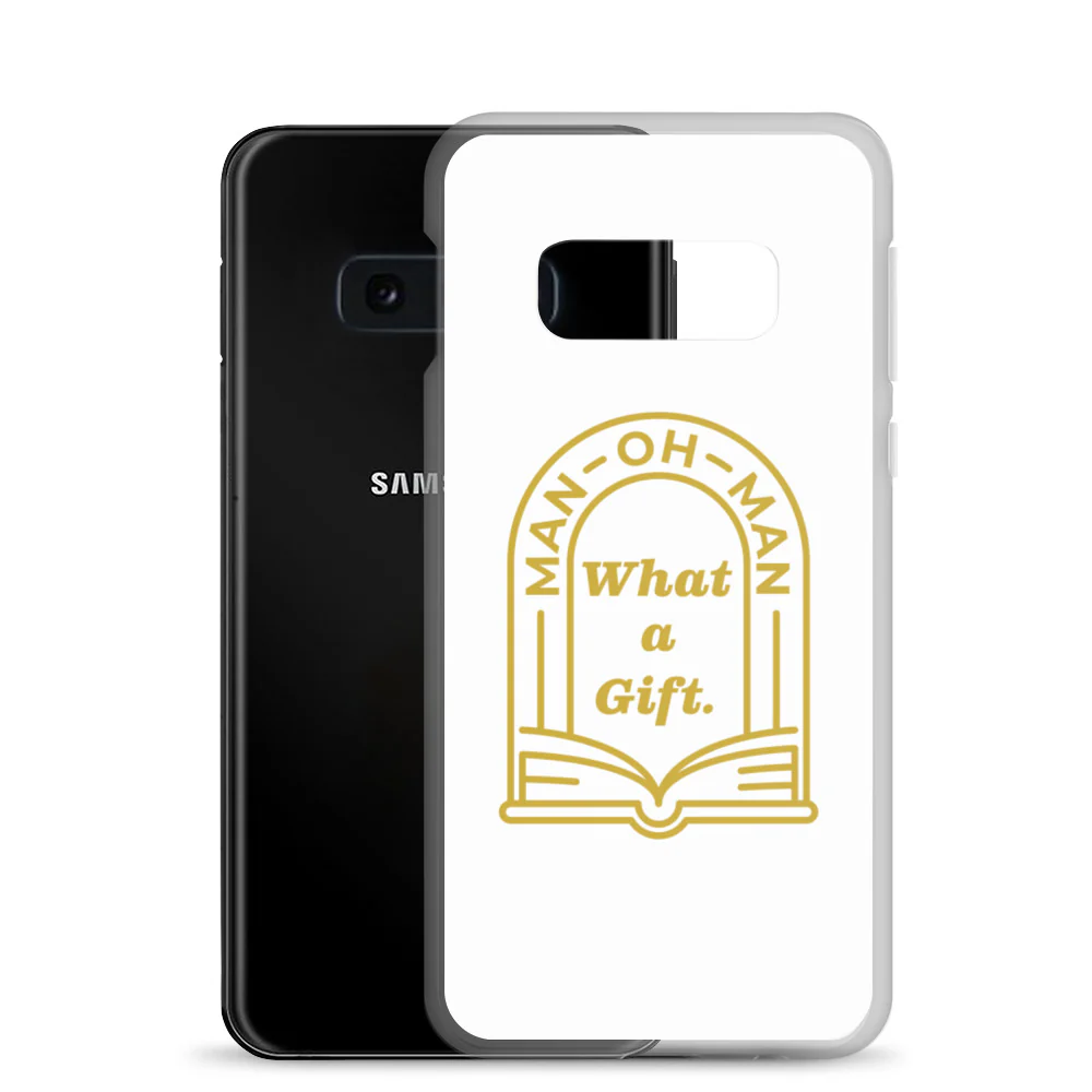 Man-oh-Man Bible in a Year Samsung Phone Case - Navy - Image 6