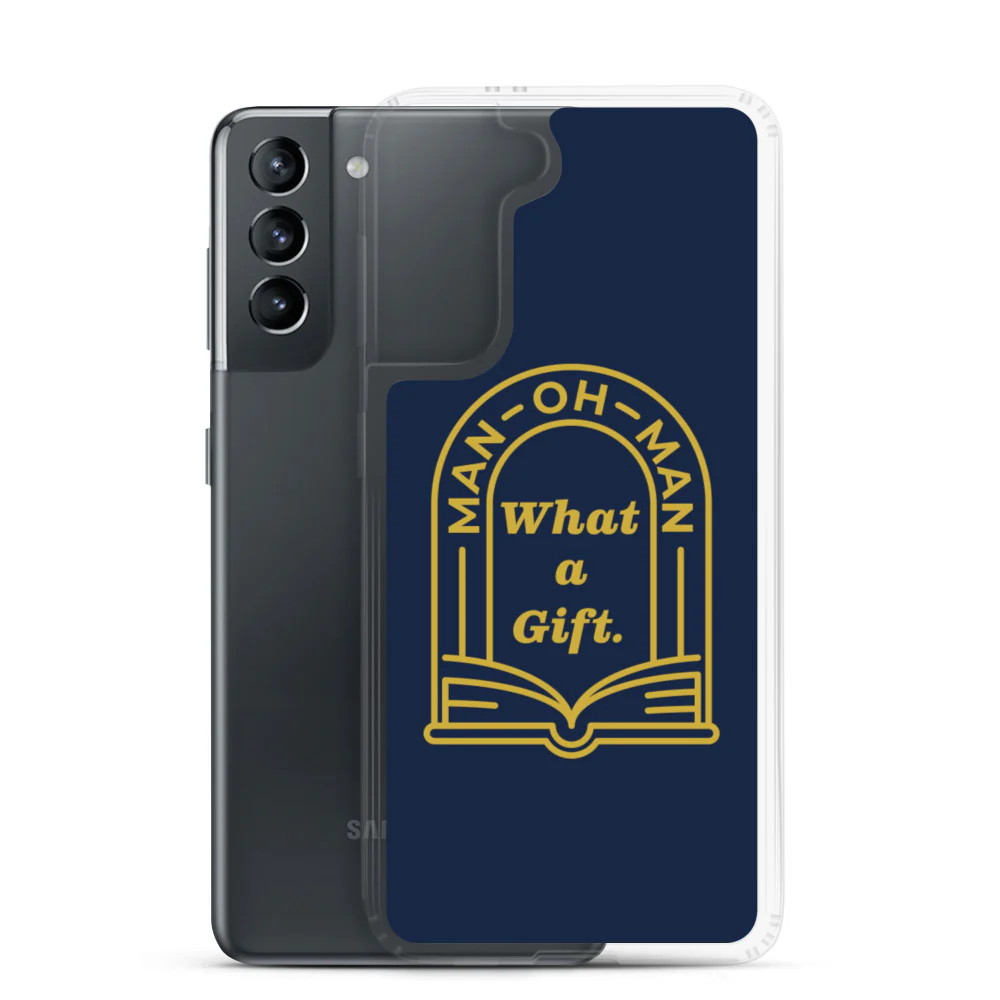 Man-oh-Man Bible in a Year Samsung Phone Case - Navy - Image 14