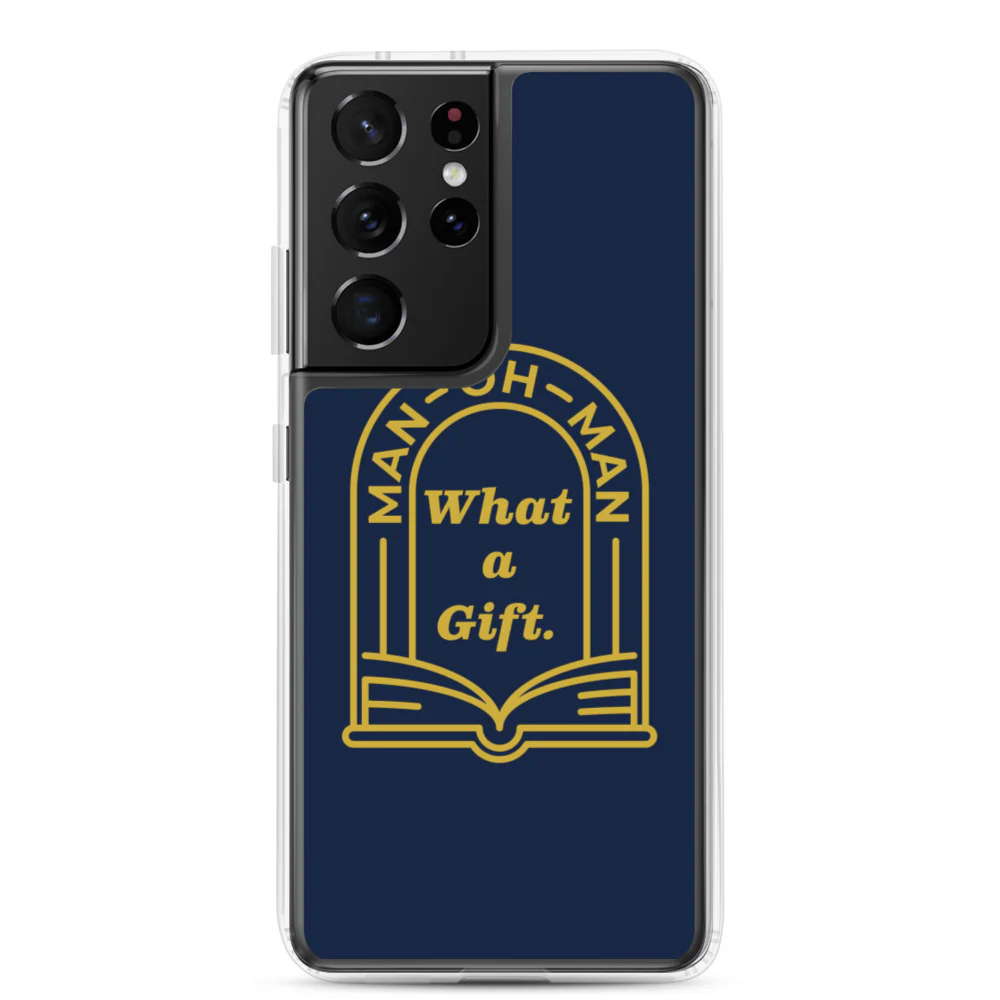 Man-oh-Man Bible in a Year Samsung Phone Case - Navy - Image 17