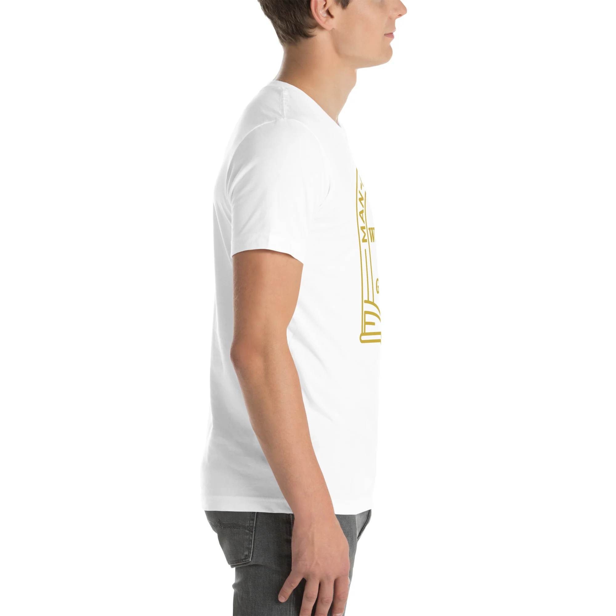 "Man Oh Man" / Bible in a Year Crew T-Shirt - Image 10