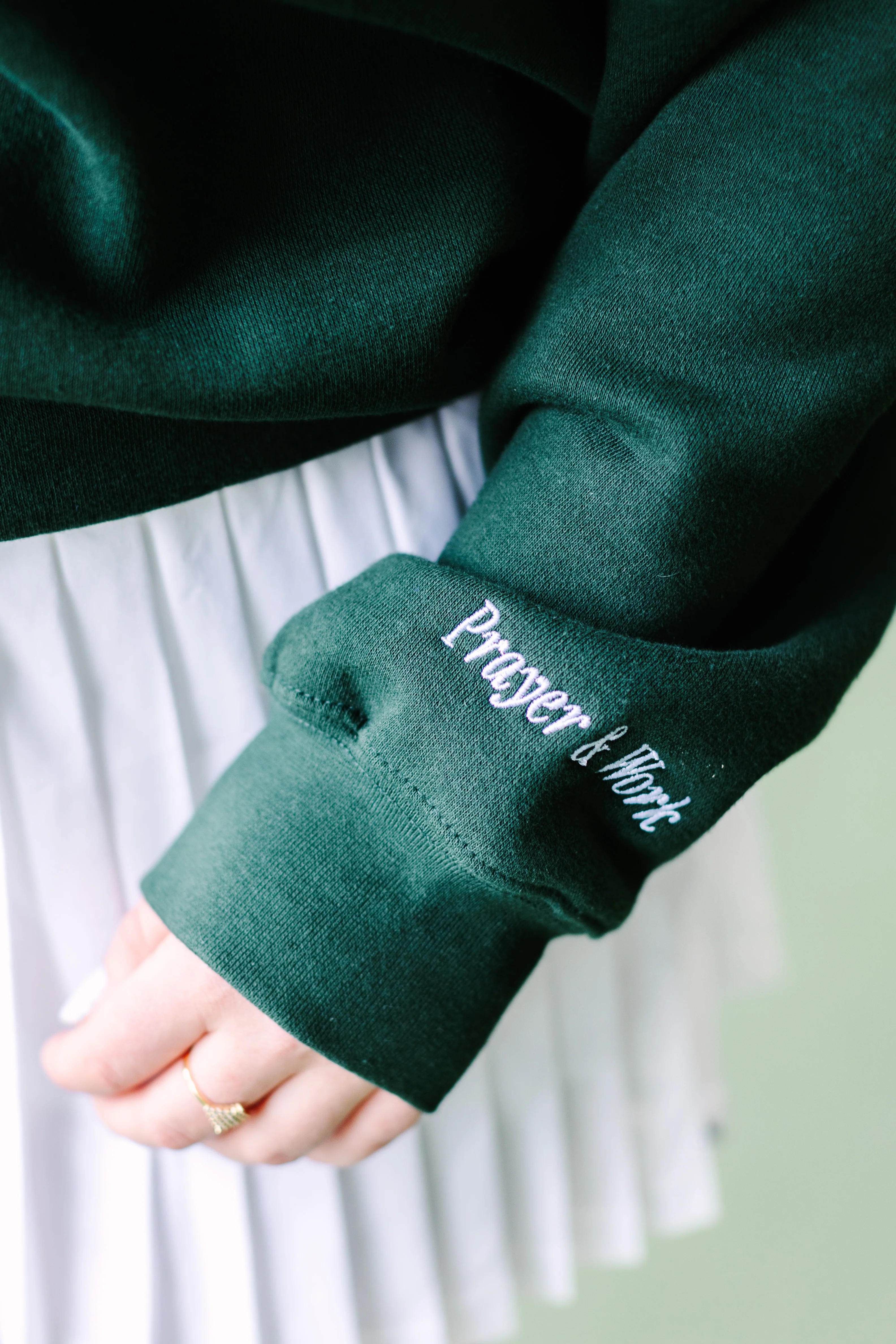 "Ora et Labora" / St. Benedict Crewneck - Image 4