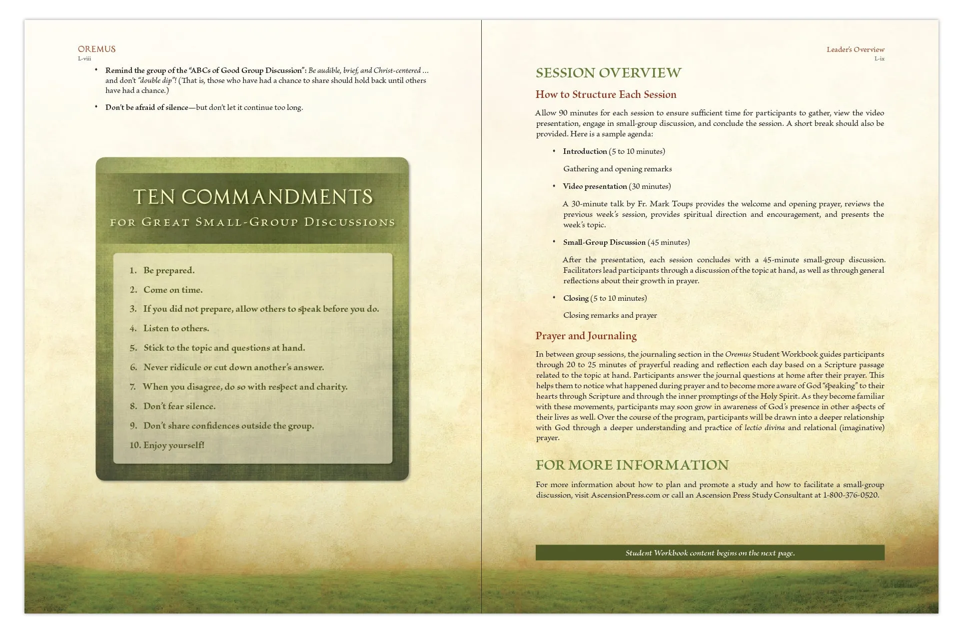 Oremus: A Guide to Catholic Prayer, Leader's Set - Image 3