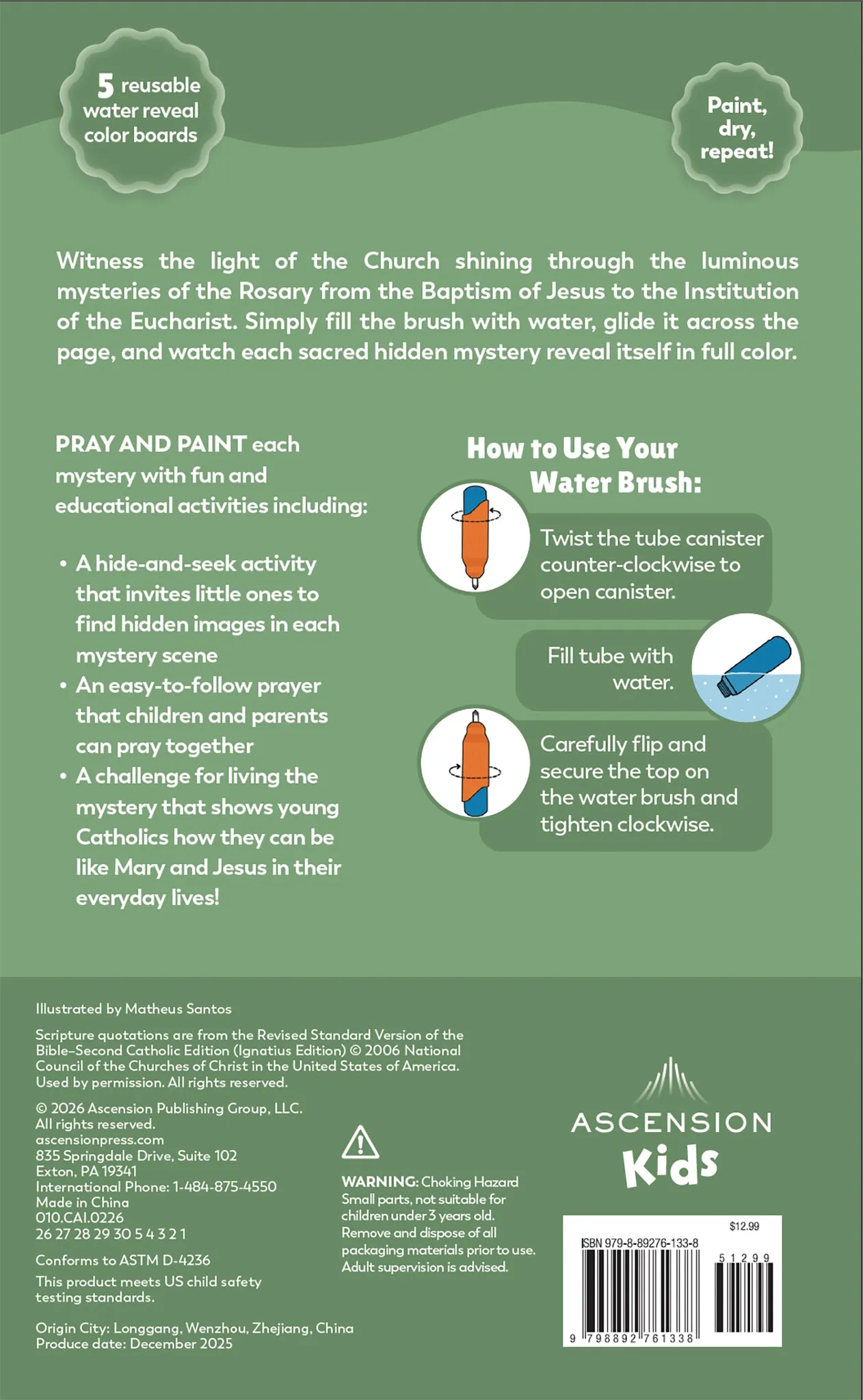Pray and Paint: Mysteries of the Rosary Water Reveal Bundle - Image 19