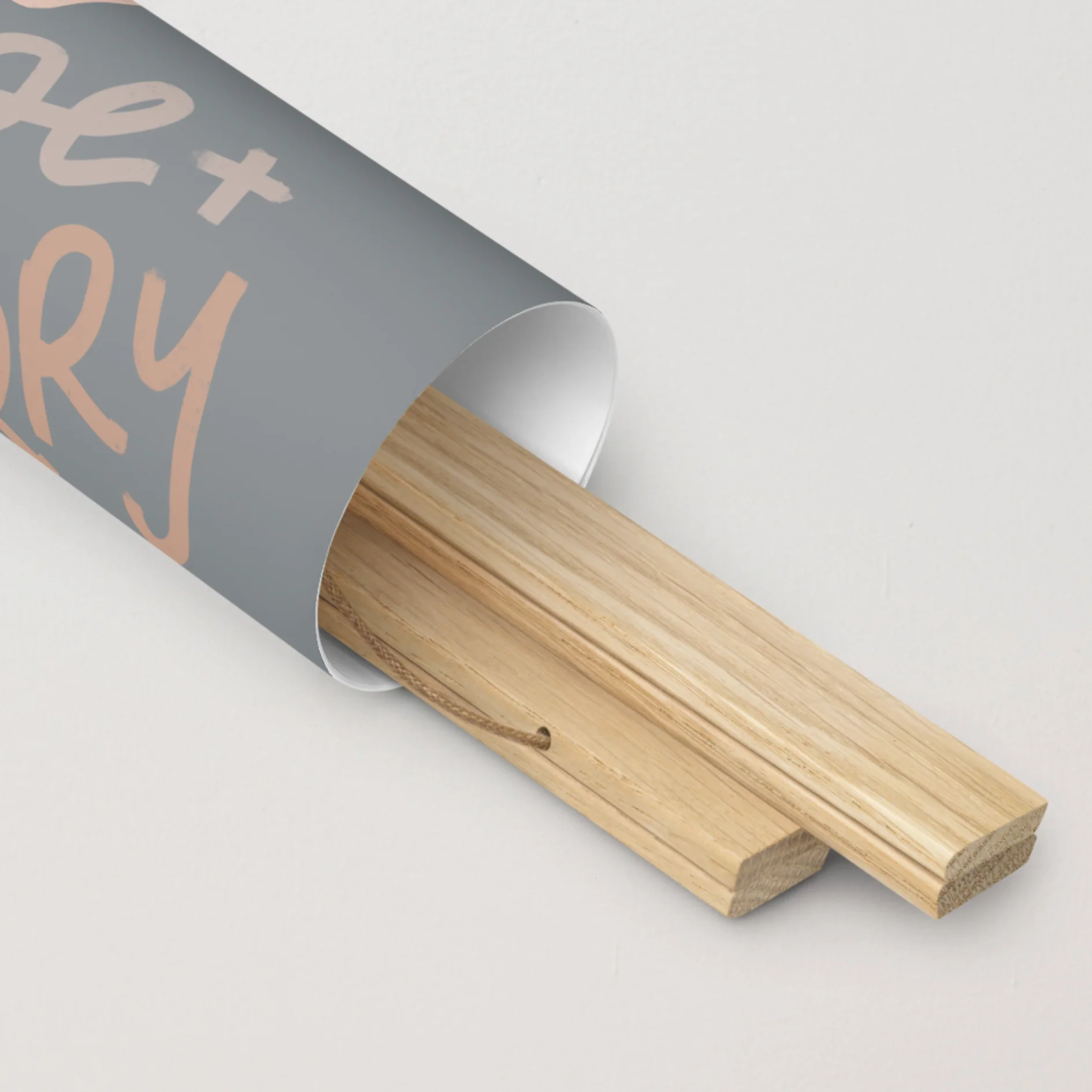 Pray, Hope and Don't Worry Art Prints with Hanger: Zelie & Lou - Image 4