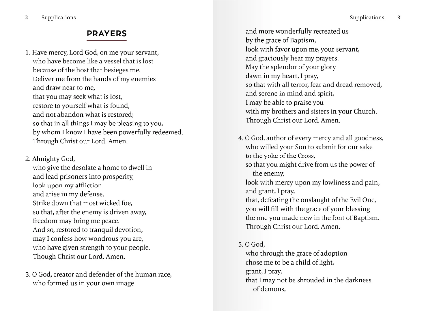 Prayers to Protect Us: A Collection of Prayers, Litanies, Hymns, and Readings - Image 5