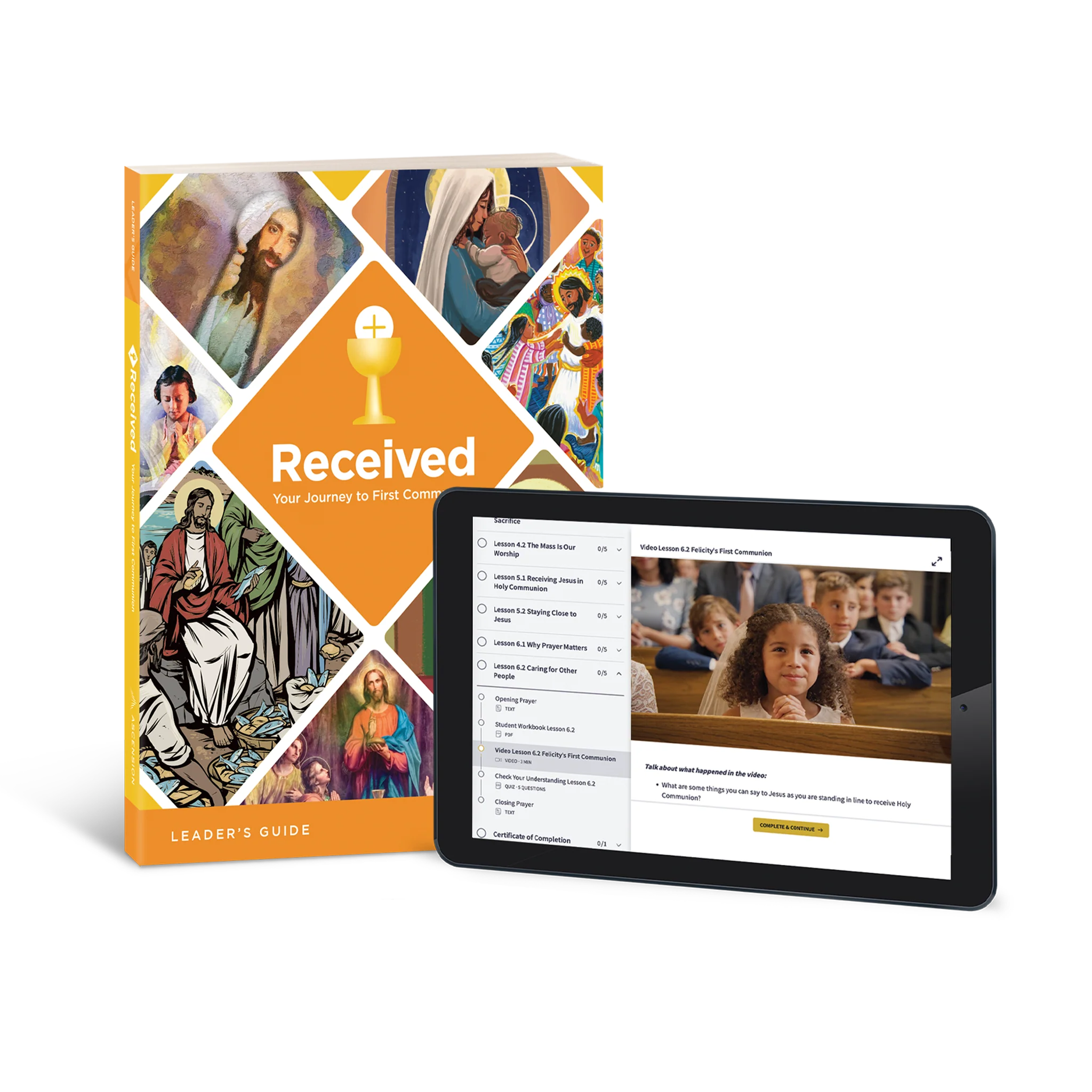 Received First Edition: Your Journey to First Communion Starter Pack (Includes Online Leader's Access) - Image 5