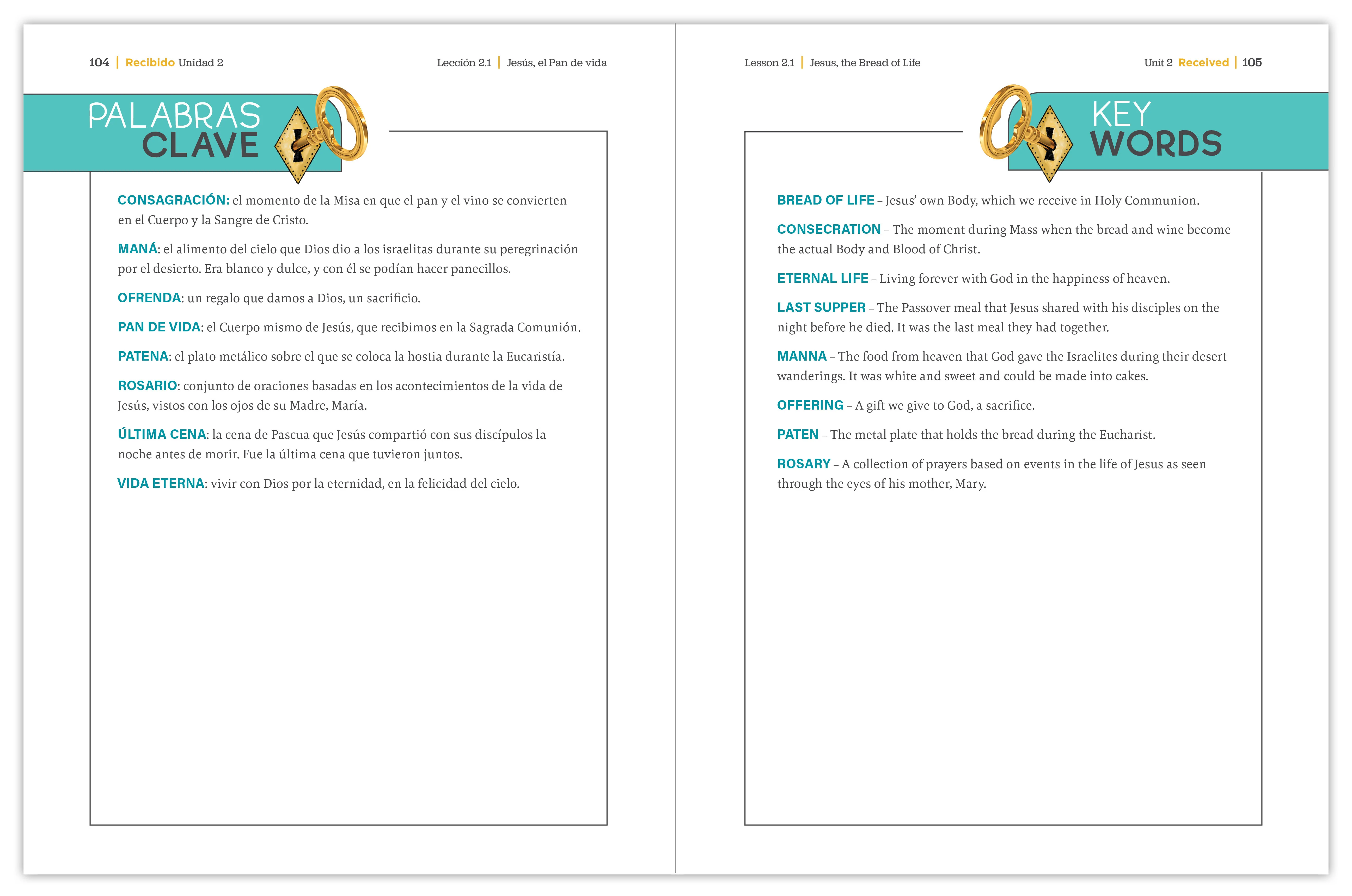 Received Second Edition: Your Journey to First Communion Student Workbook only - Image 19