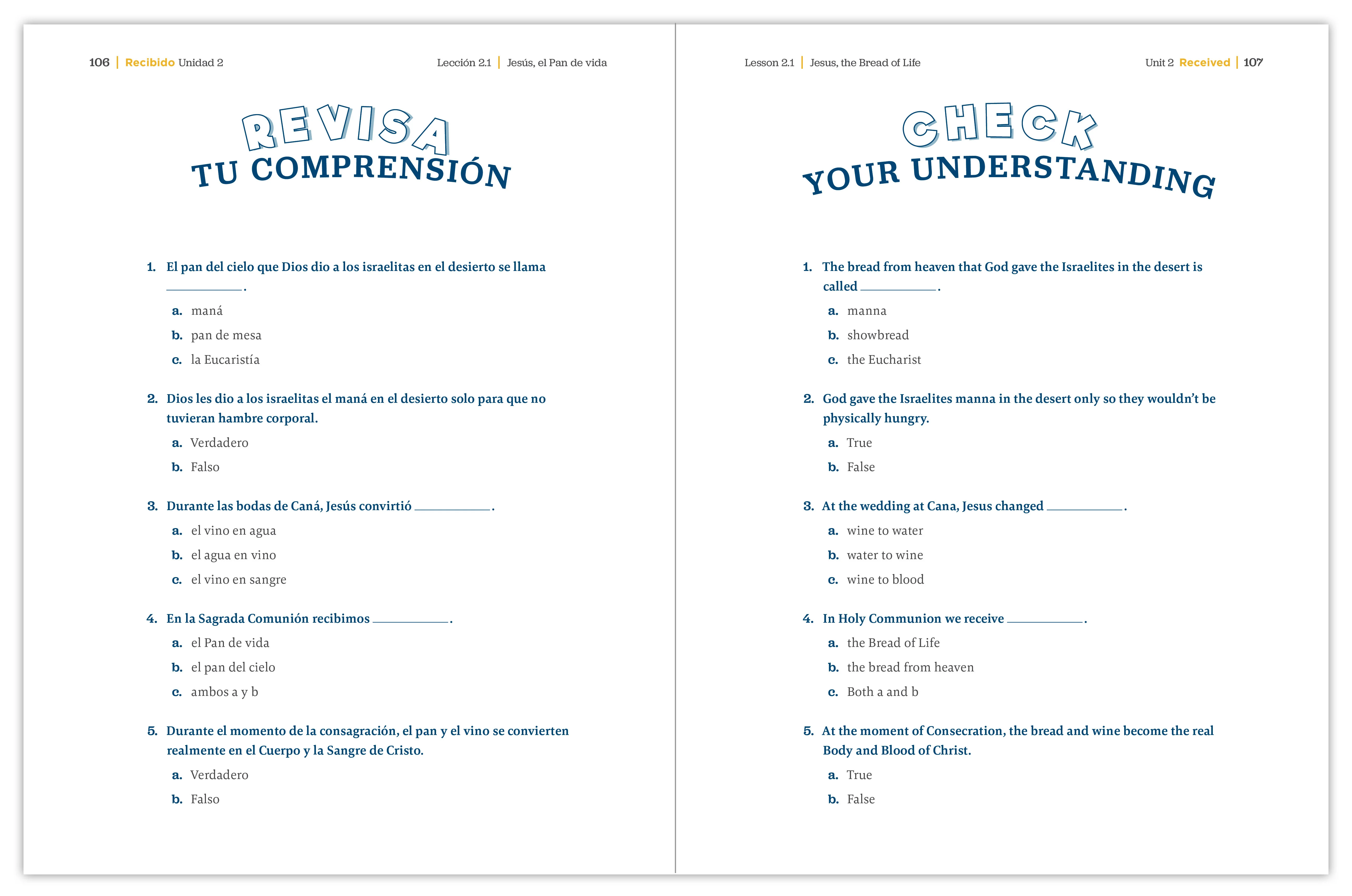 Received Second Edition: Your Journey to First Communion Student Workbook only - Image 20