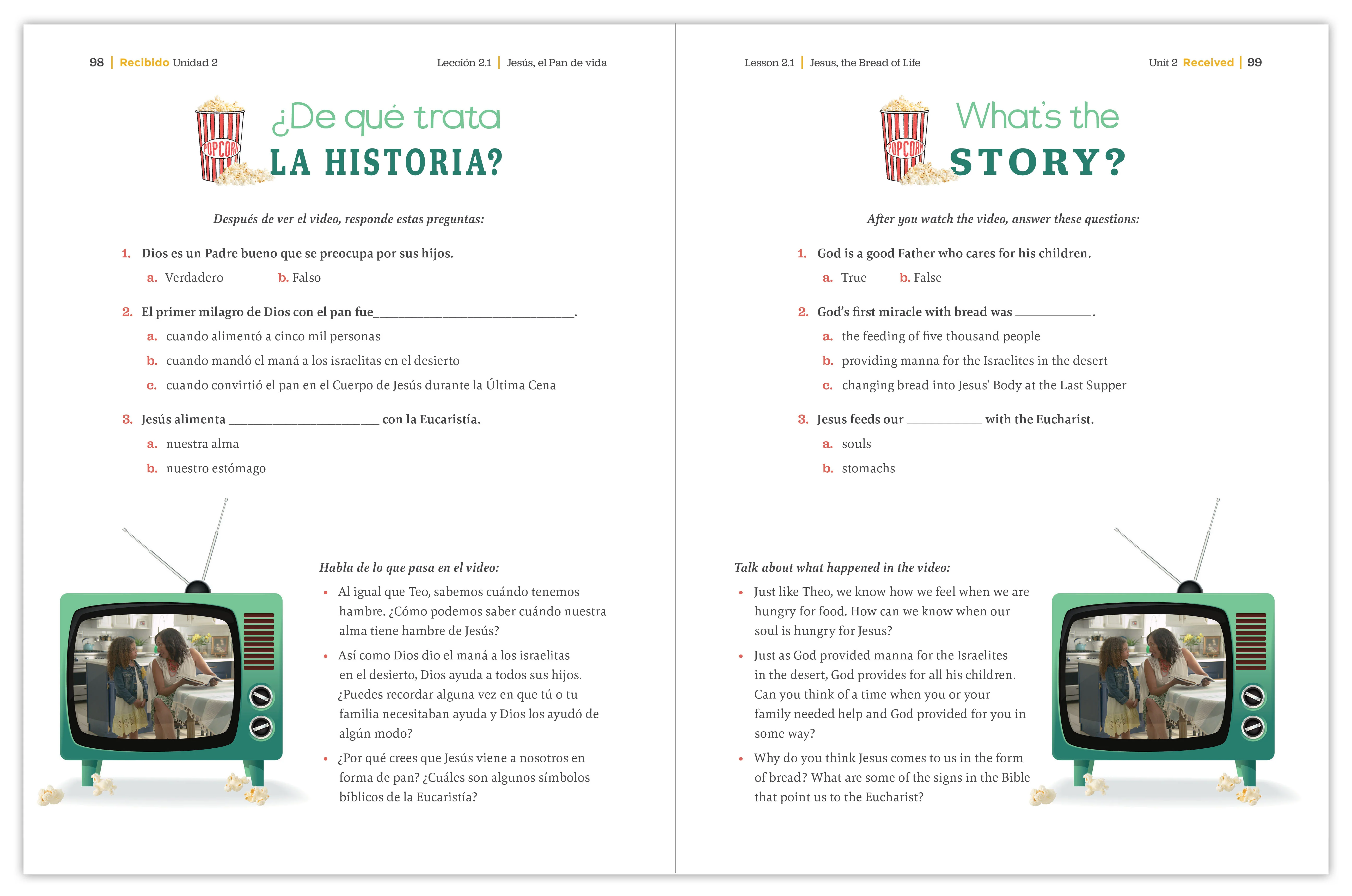 Received Second Edition: Your Journey to First Communion Student Workbook only - Image 28