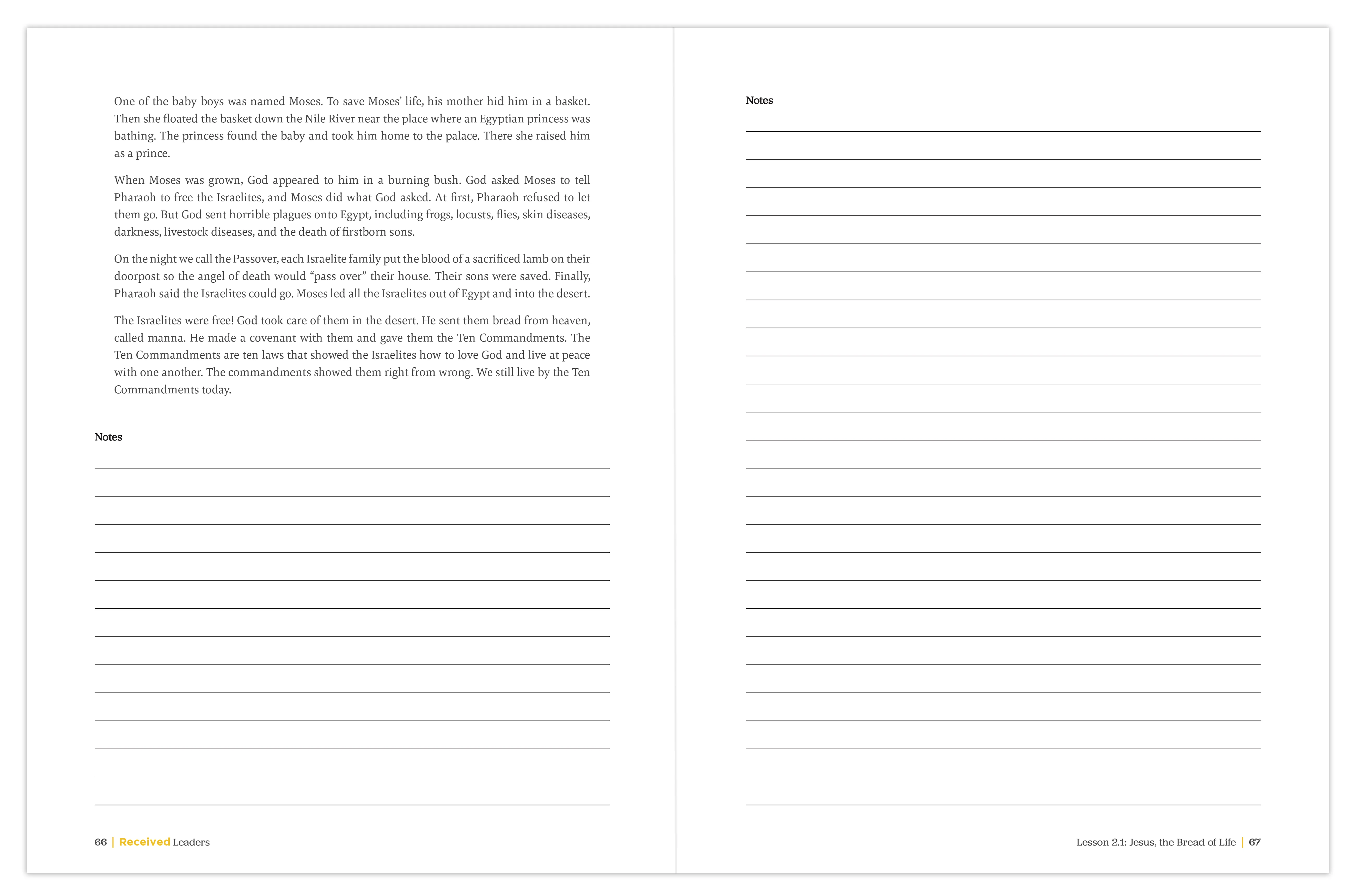Received First Edition: Your Journey to First Communion Leader's Guide (Includes Online Leader's Access) - Image 10