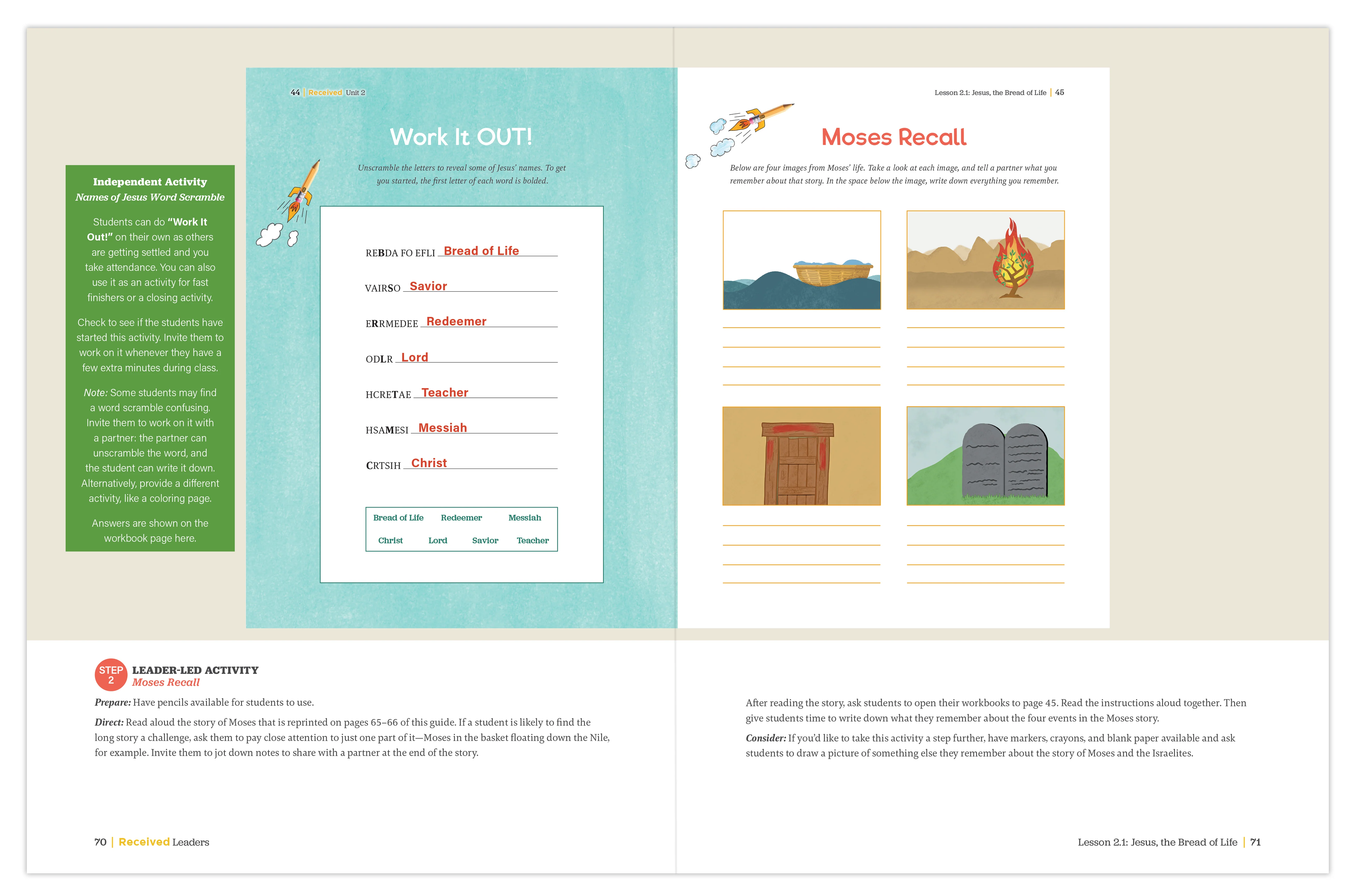 Received First Edition: Your Journey to First Communion Leader's Guide (Includes Online Leader's Access) - Image 12