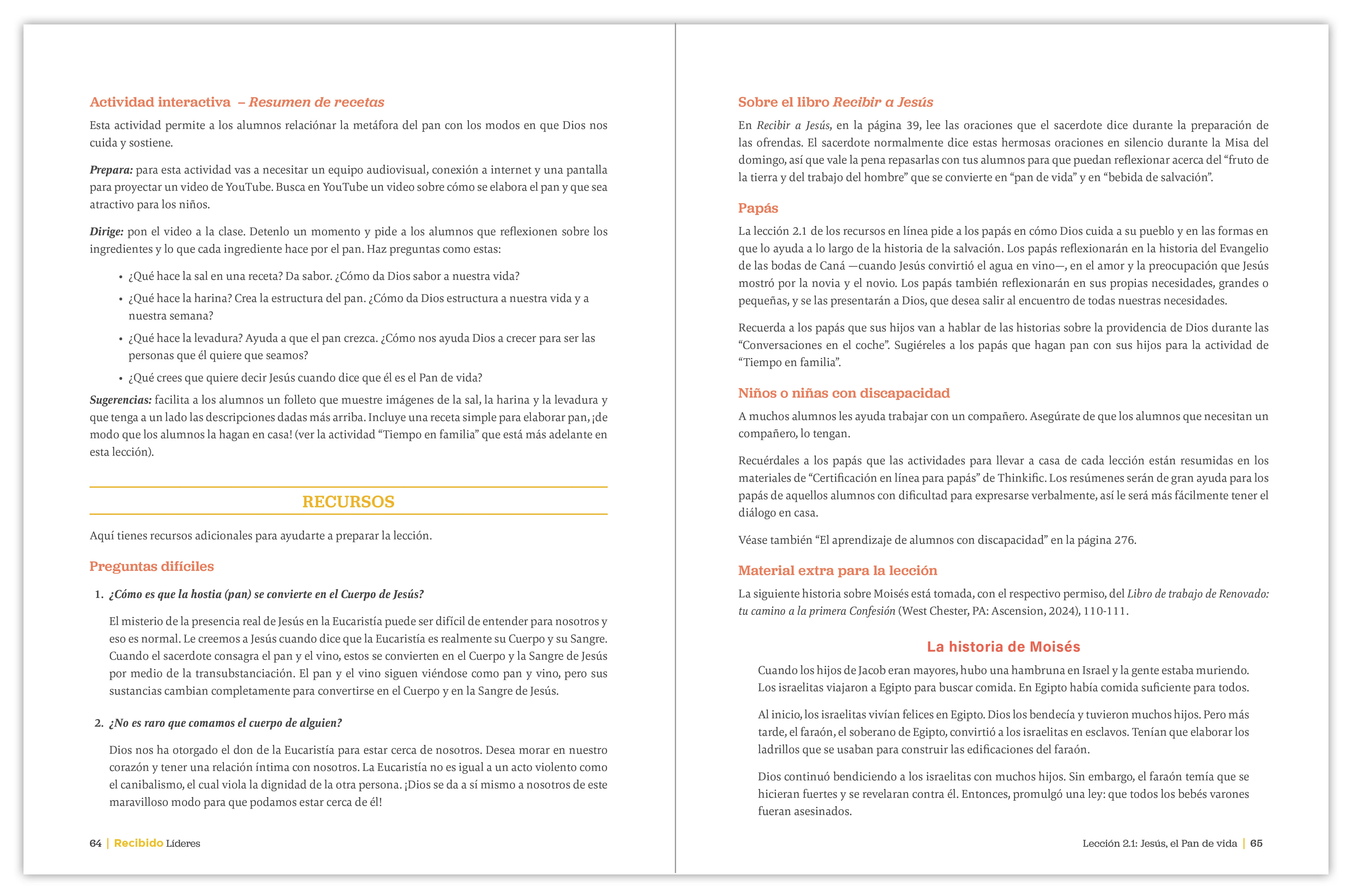 Received First Edition: Your Journey to First Communion Leader's Guide (Includes Online Leader's Access) - Image 24