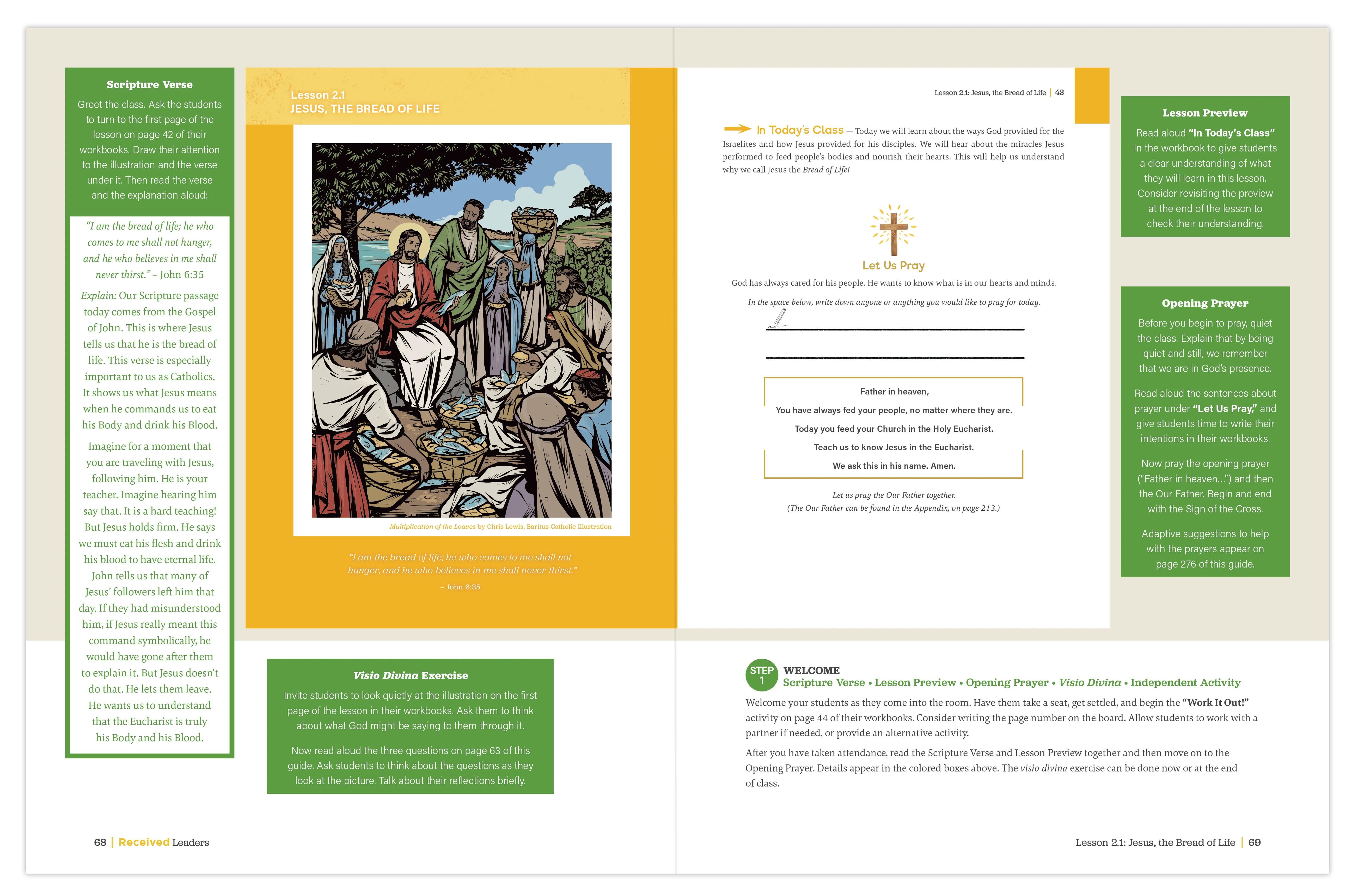 Received First Edition: Your Journey to First Communion Leader's Guide (Includes Online Leader's Access) - Image 6