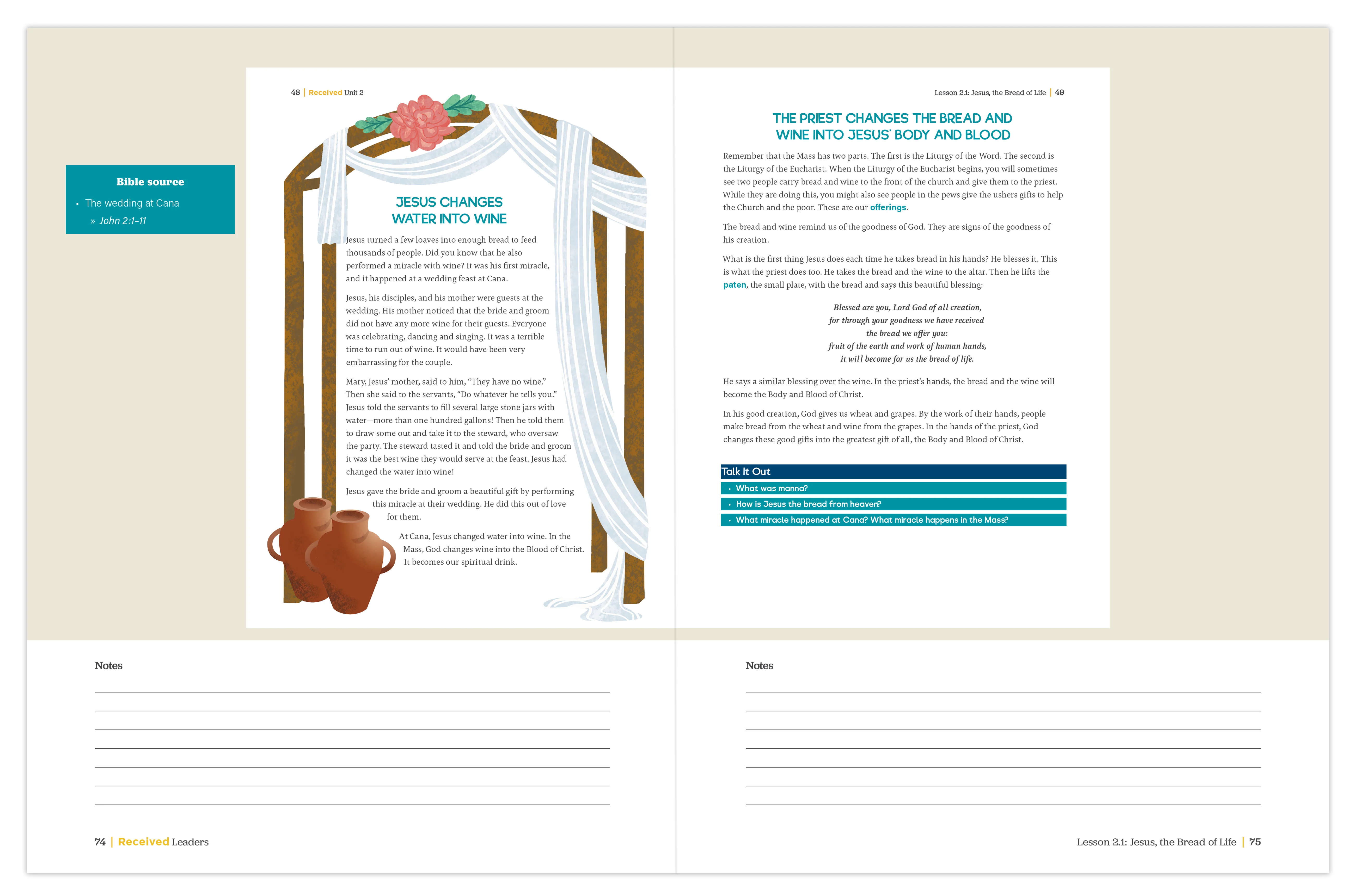 Received First Edition: Your Journey to First Communion Leader's Guide (Includes Online Leader's Access) - Image 8