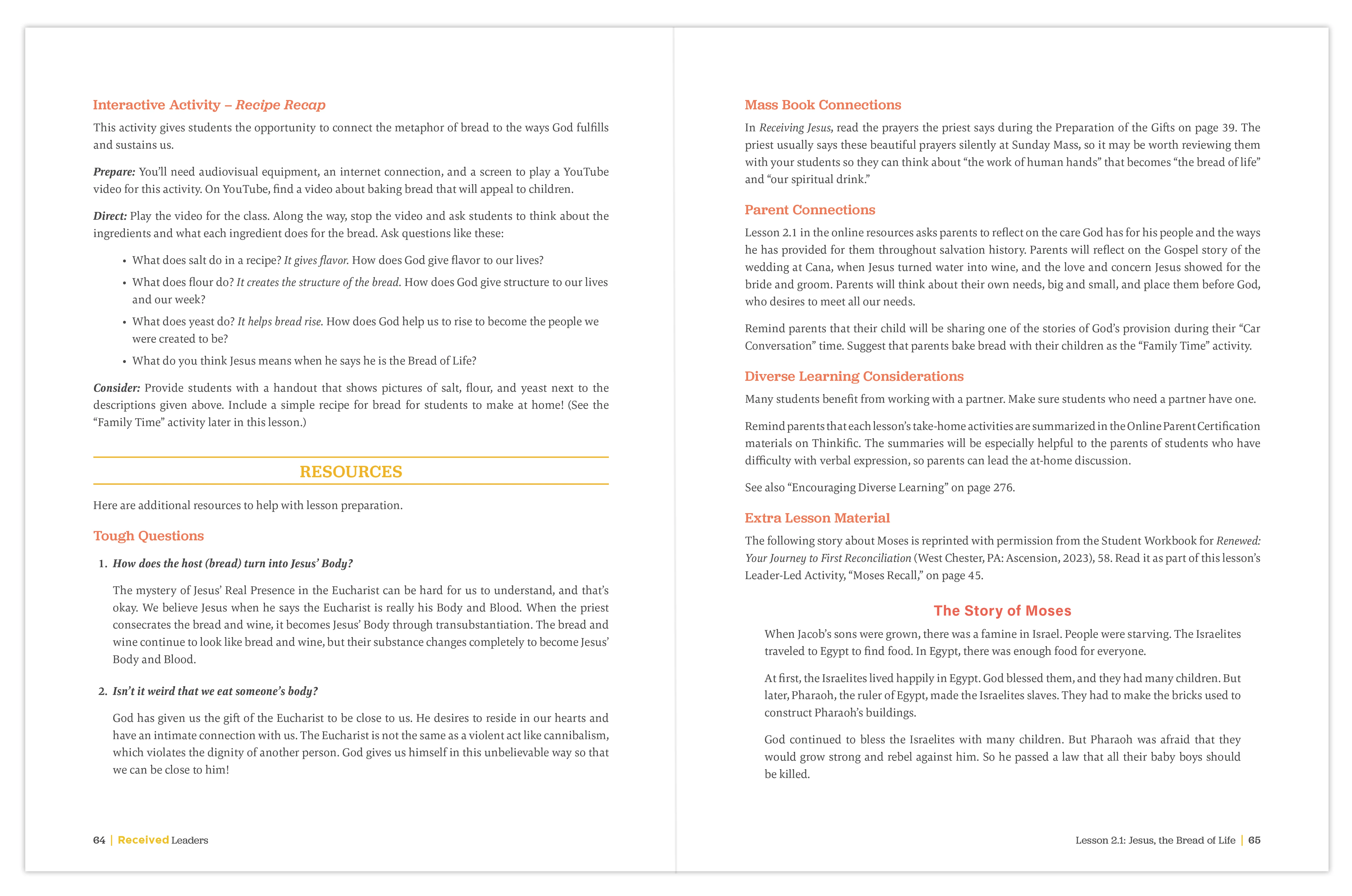 Received Second Edition: Your Journey to First Communion Starter Pack (Includes Online Leader's Access) - Image 20
