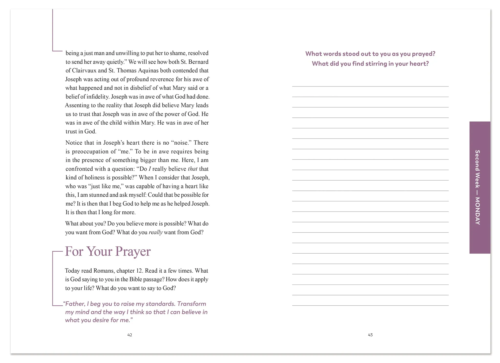 Rejoice! Advent Meditations with Joseph, Journal - Image 6