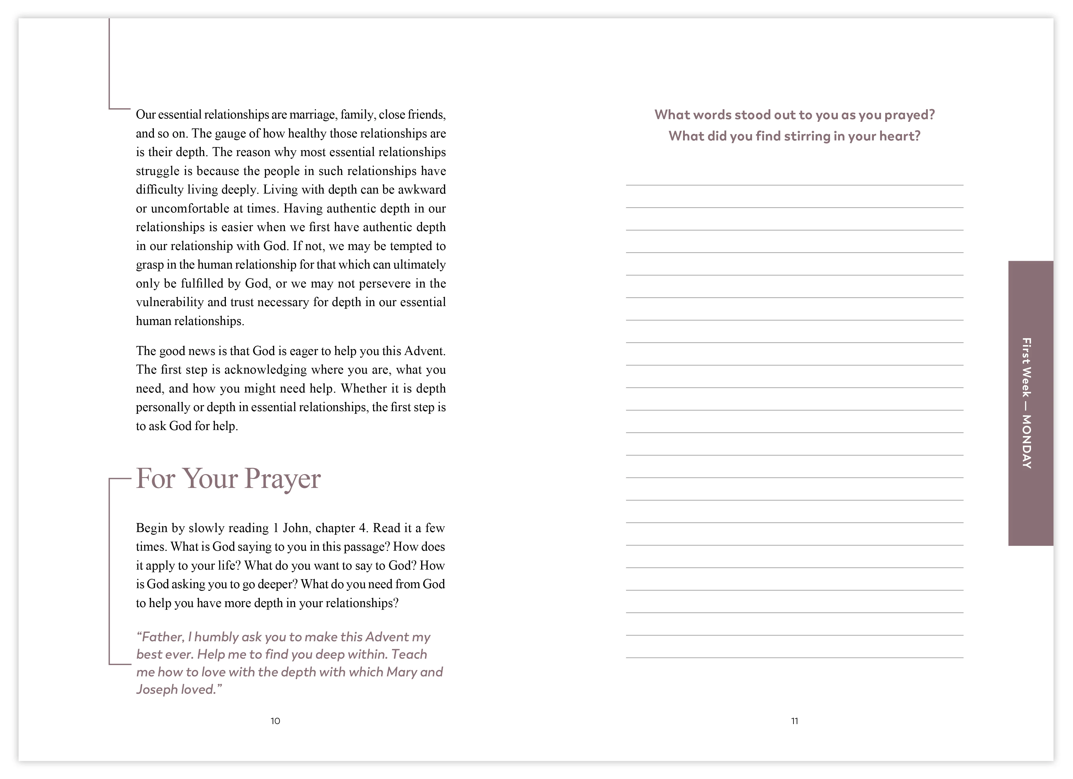 Rejoice! Advent Meditations with the Holy Family, Journal - Image 5