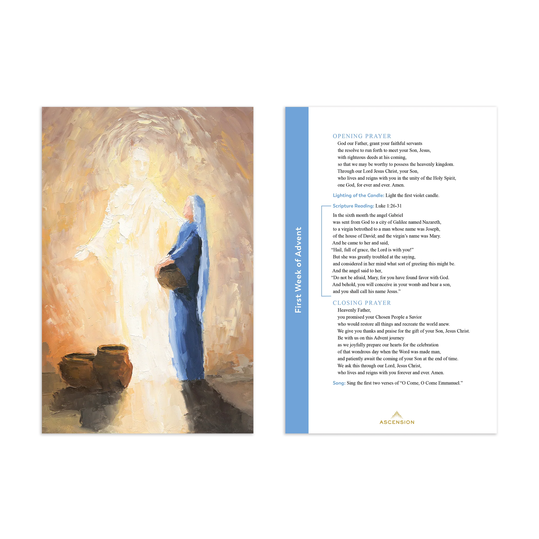 Rejoice! Advent Meditations with the Holy Family Journal and Advent Prayer Cards Bundle - Image 3