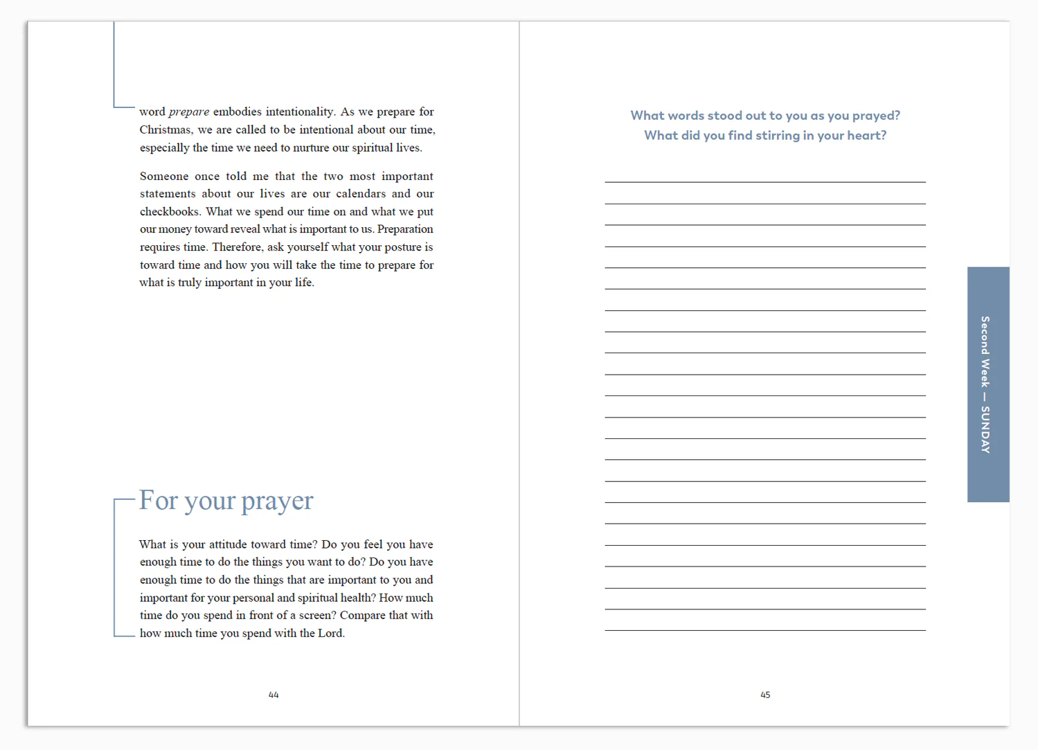 Rejoice! An Advent Pilgrimage into the Heart of Scripture: Year A, Journal - Image 3